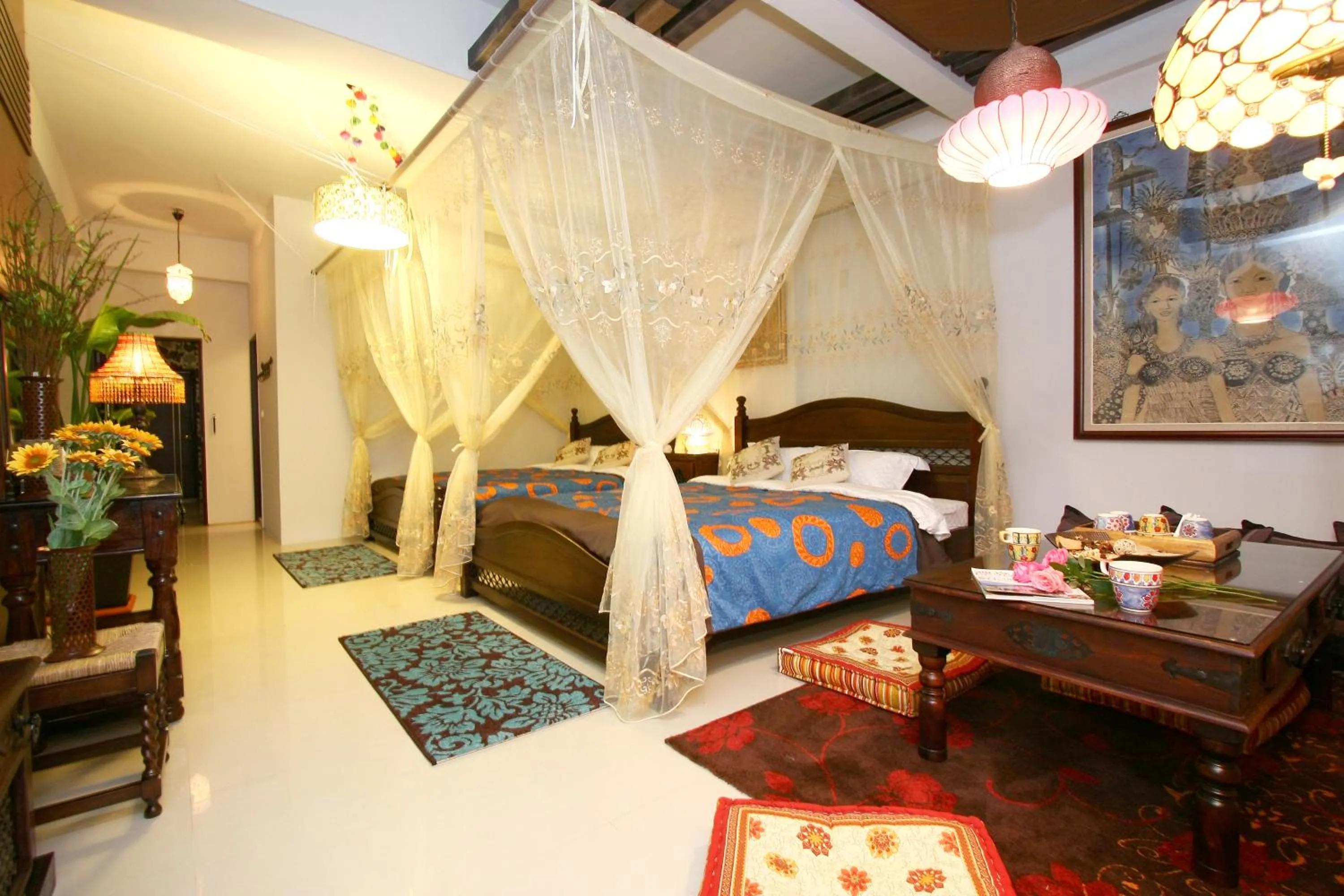 Bed in Kimoge Homestay