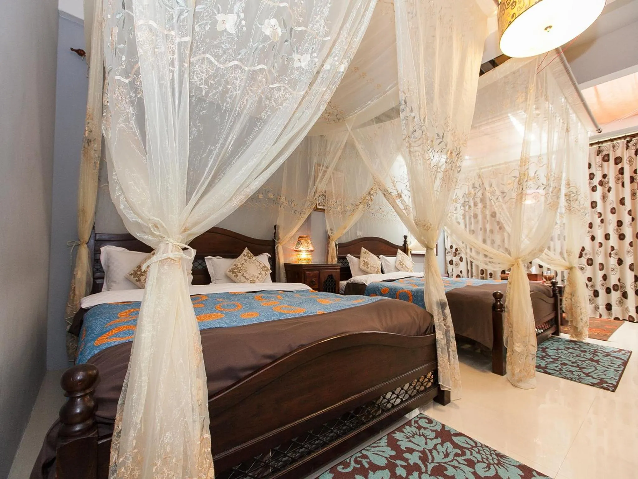 Bed in Kimoge Homestay