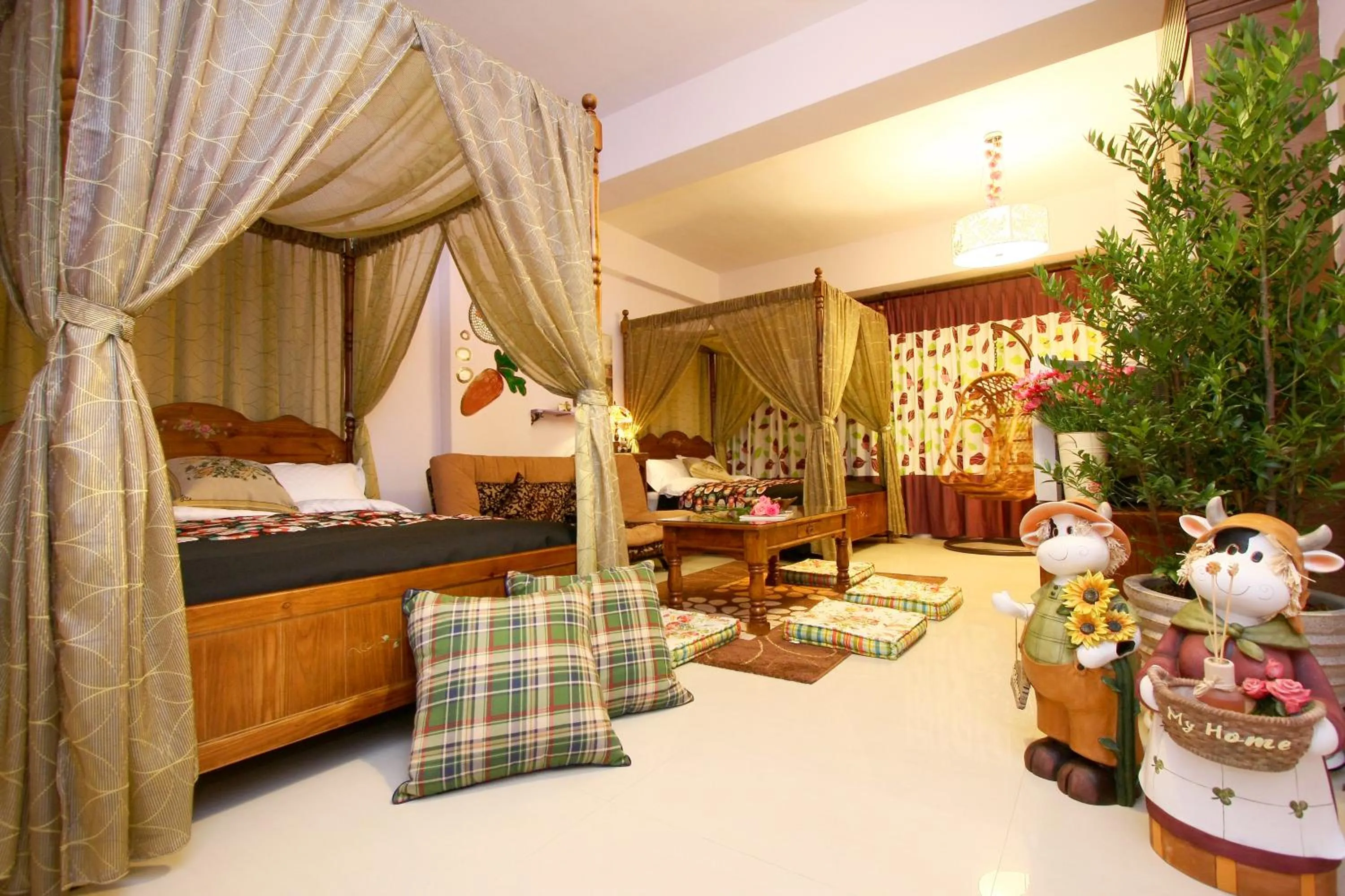 Bed in Kimoge Homestay