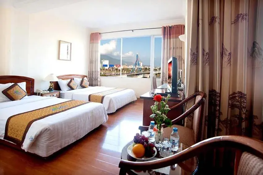 Bed in Bamboo Green Riverside Hotel Bed in Bamboo Green Riverside Hotel