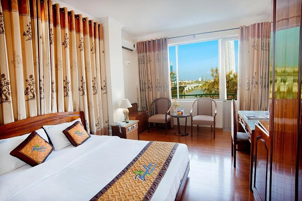 Bed in Bamboo Green Riverside Hotel