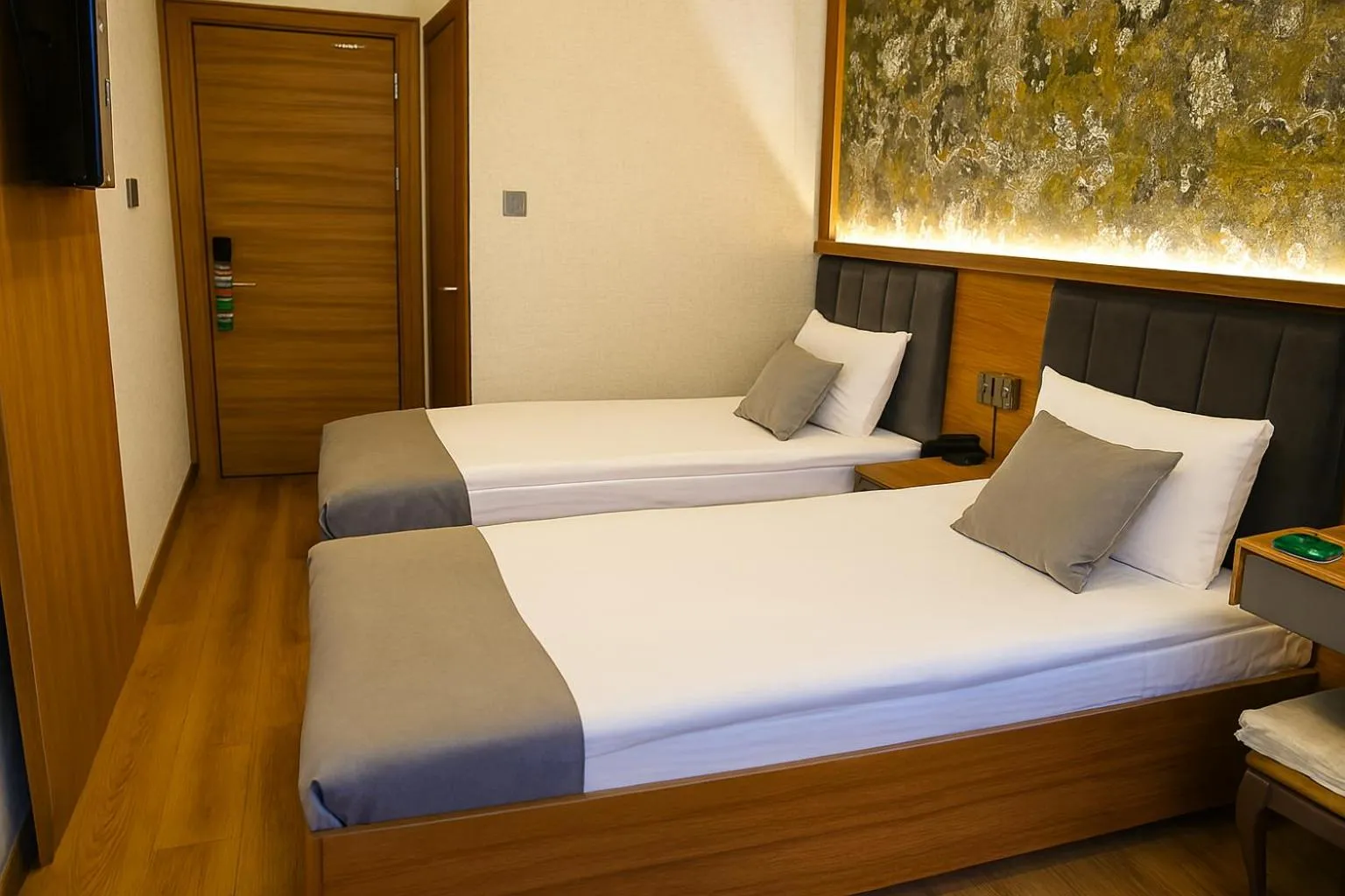 Bed in CALENBERG HOTEL