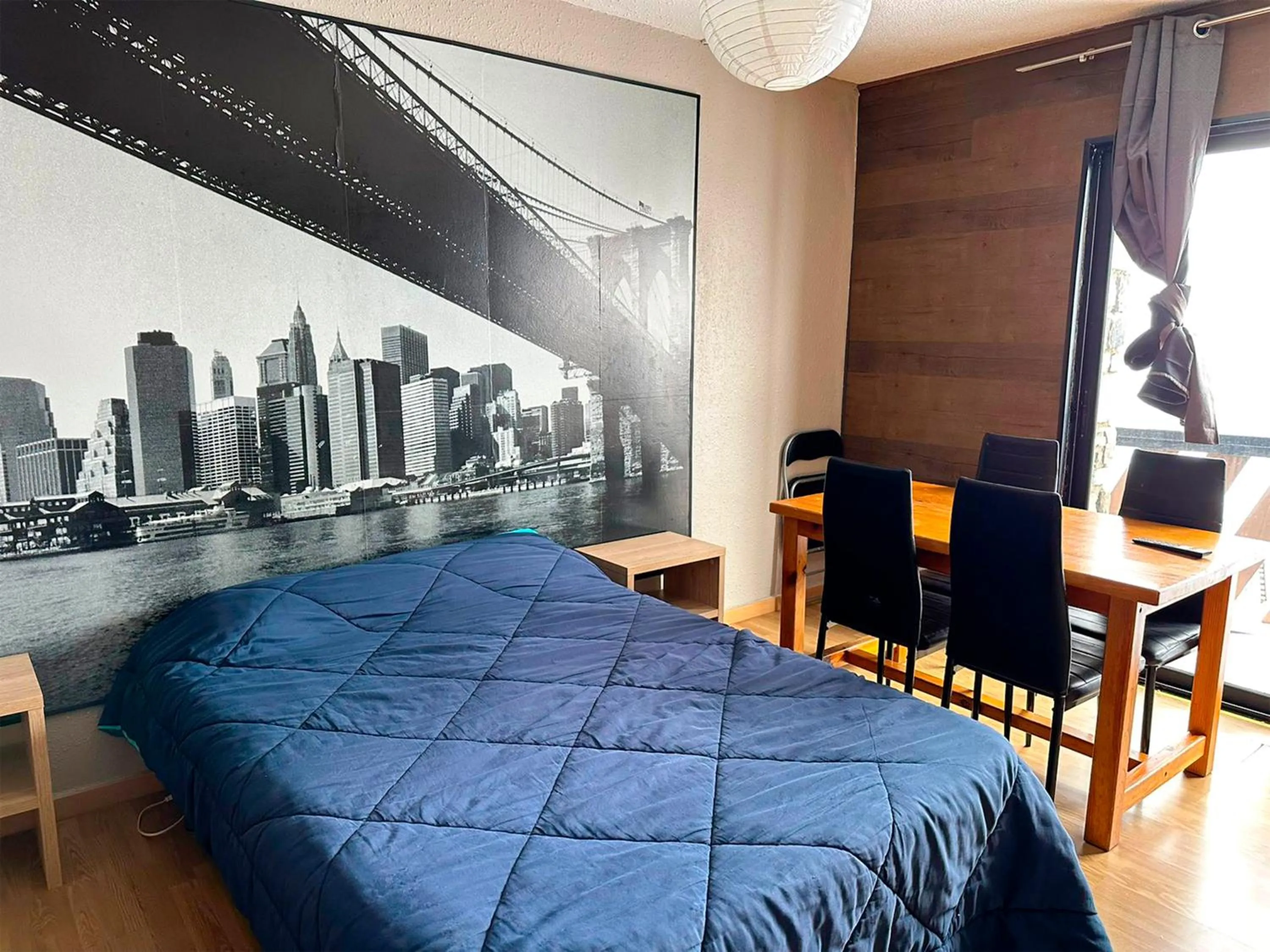 Bed in Apartamentos Solaris 3000