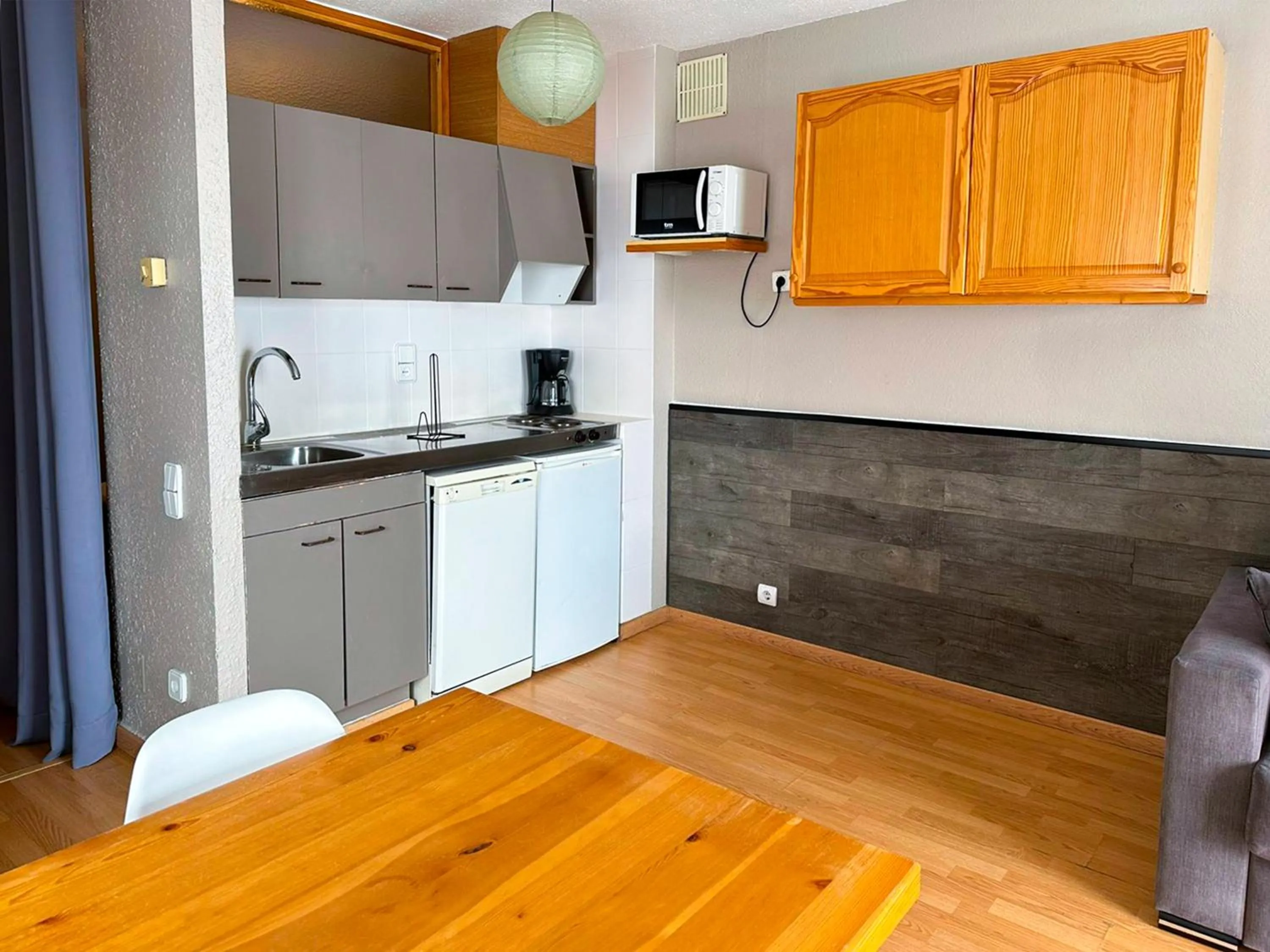 Kitchen or kitchenette in Apartamentos Solaris 3000