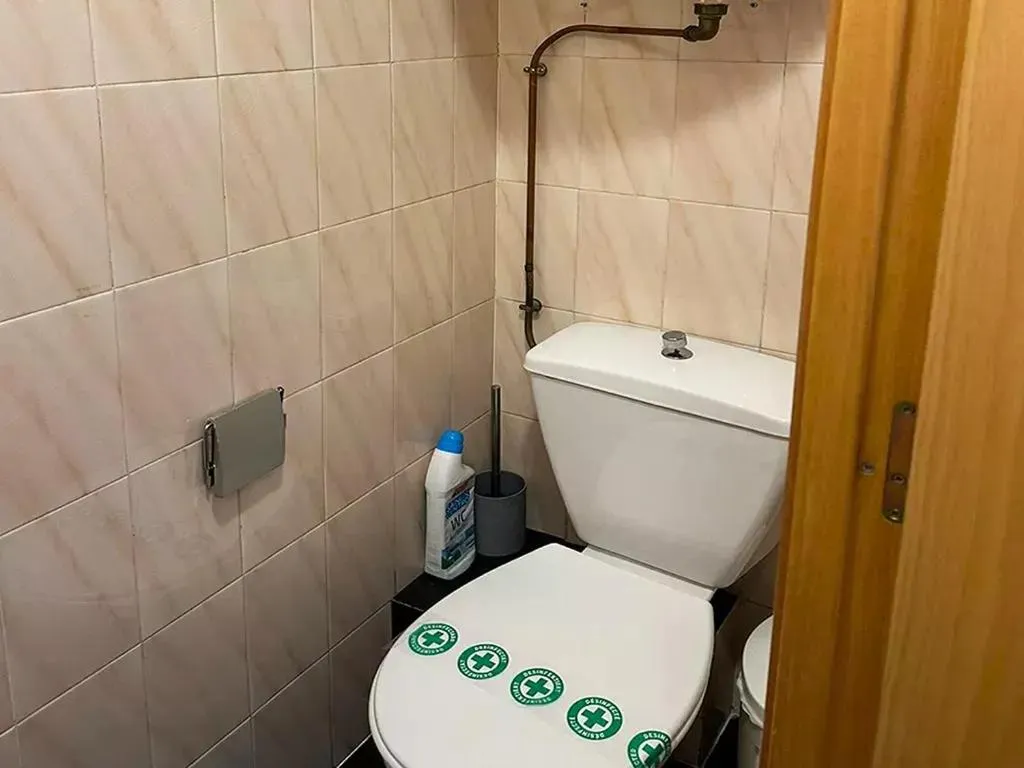 Bathroom in Apartamentos Solaris 3000