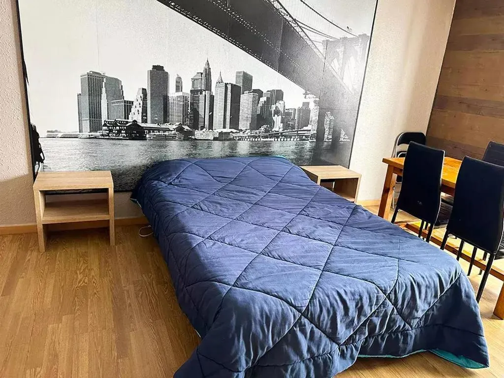 Bed in Apartamentos Solaris 3000