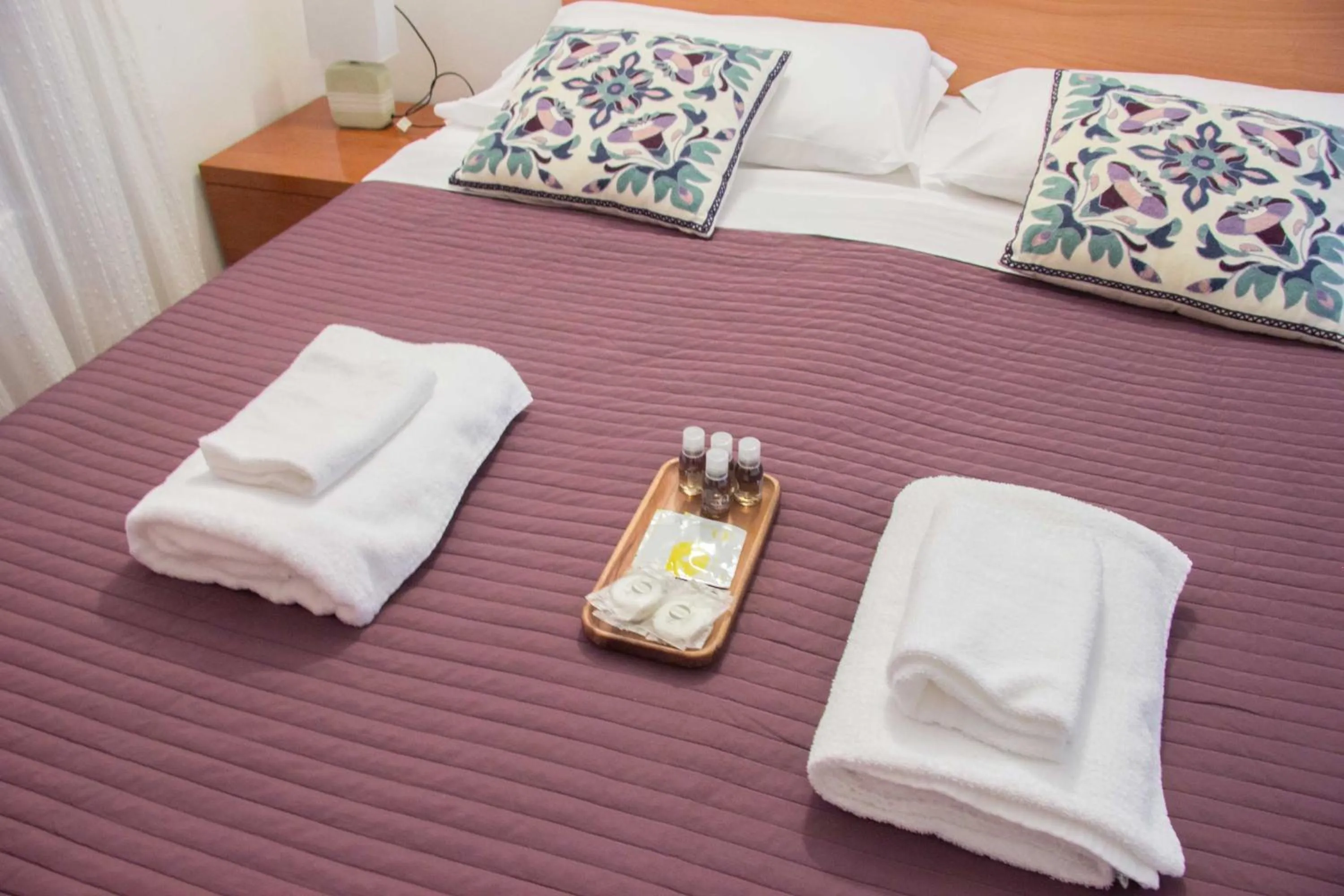 Decorative detail, Bed in Affittacamere The Tramp