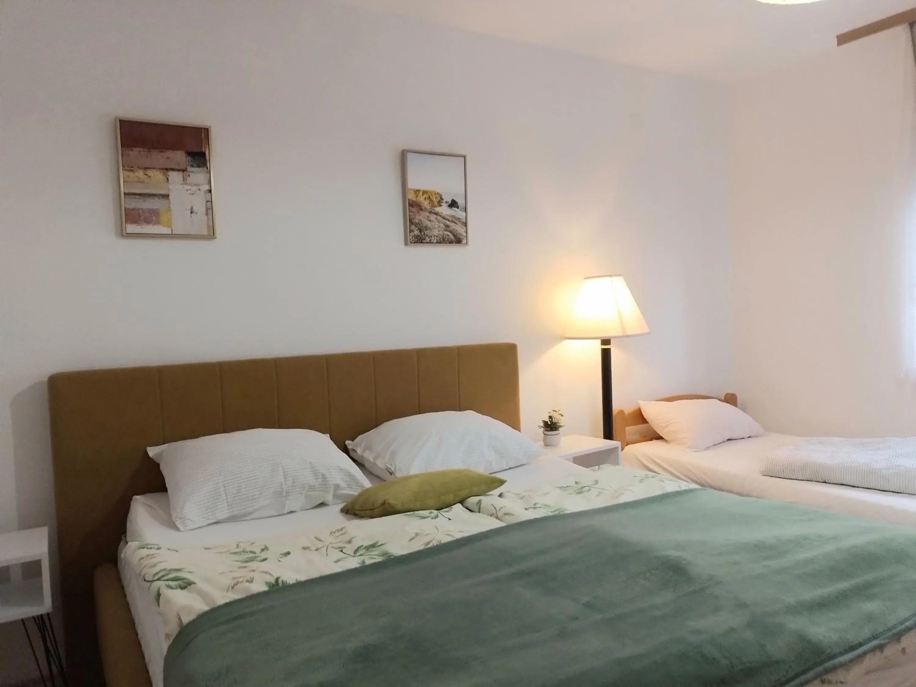 Bedroom, Bed in Guesthouse Sanja - Apartments 212
