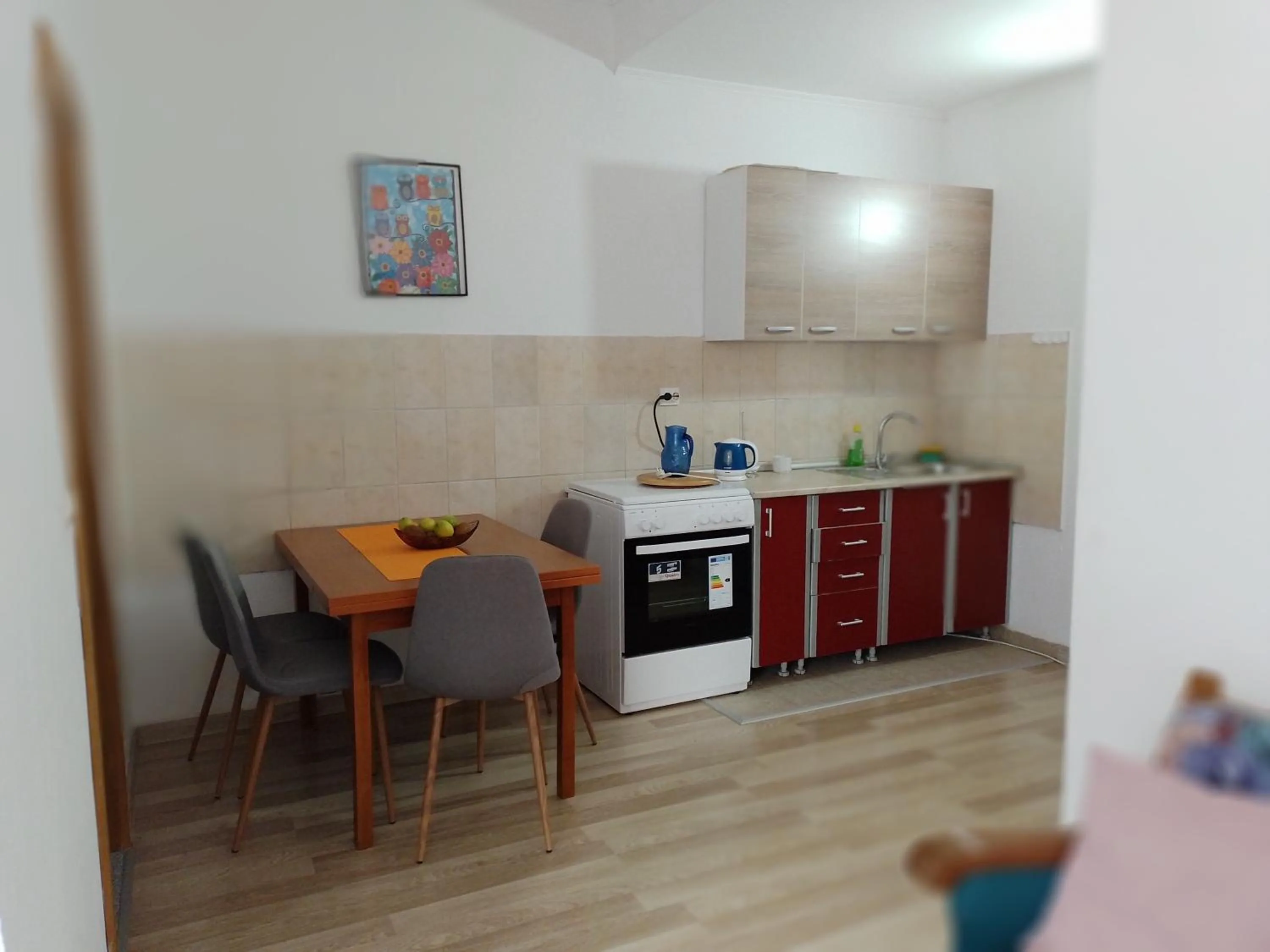 Coffee/tea facilities in Guesthouse Sanja - Apartments 212