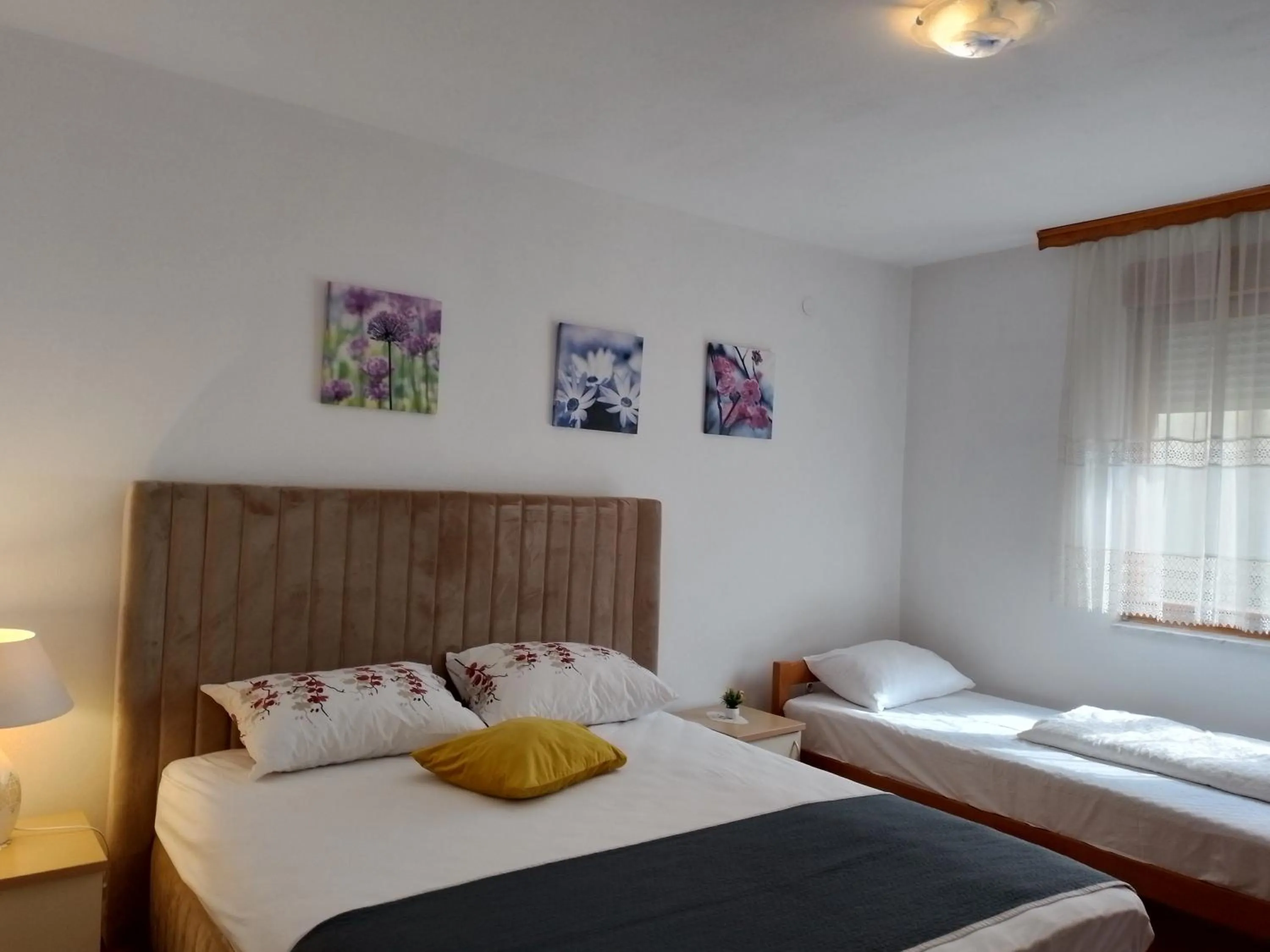 Bedroom, Bed in Guesthouse Sanja - Apartments 212