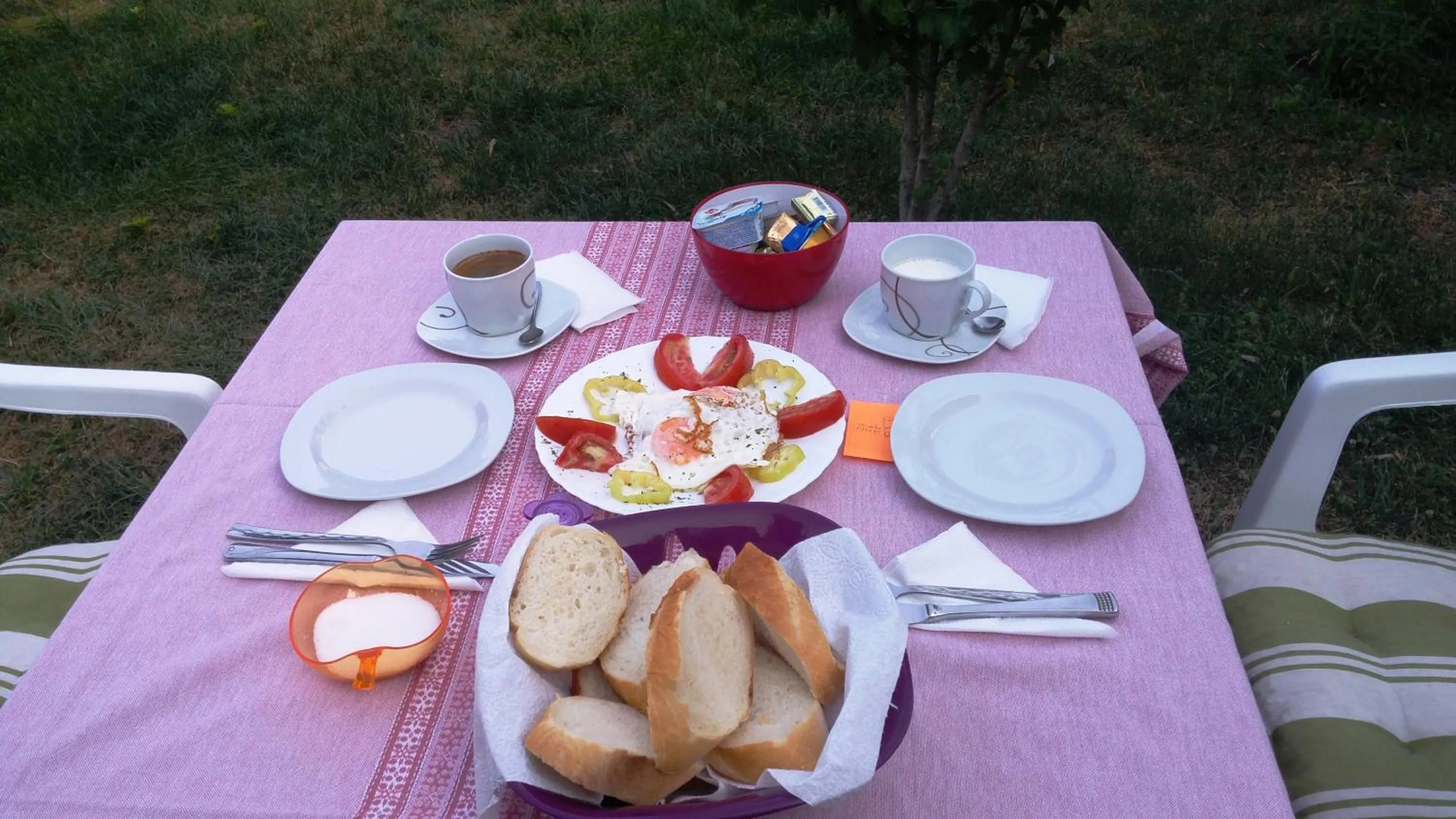 Continental breakfast in Guesthouse Sanja - Apartments 212
