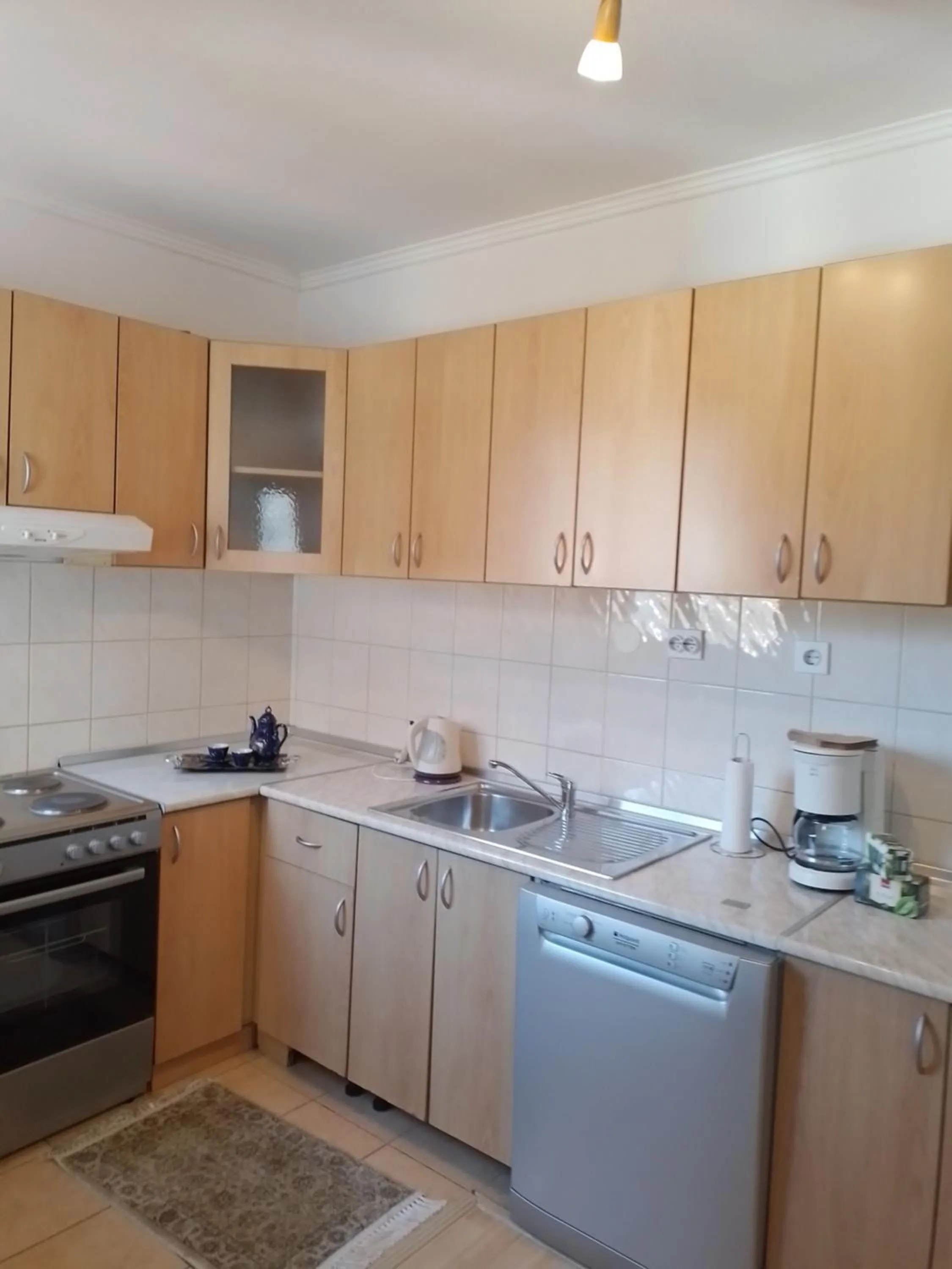 Kitchen or kitchenette in Guesthouse Sanja - Apartments 212