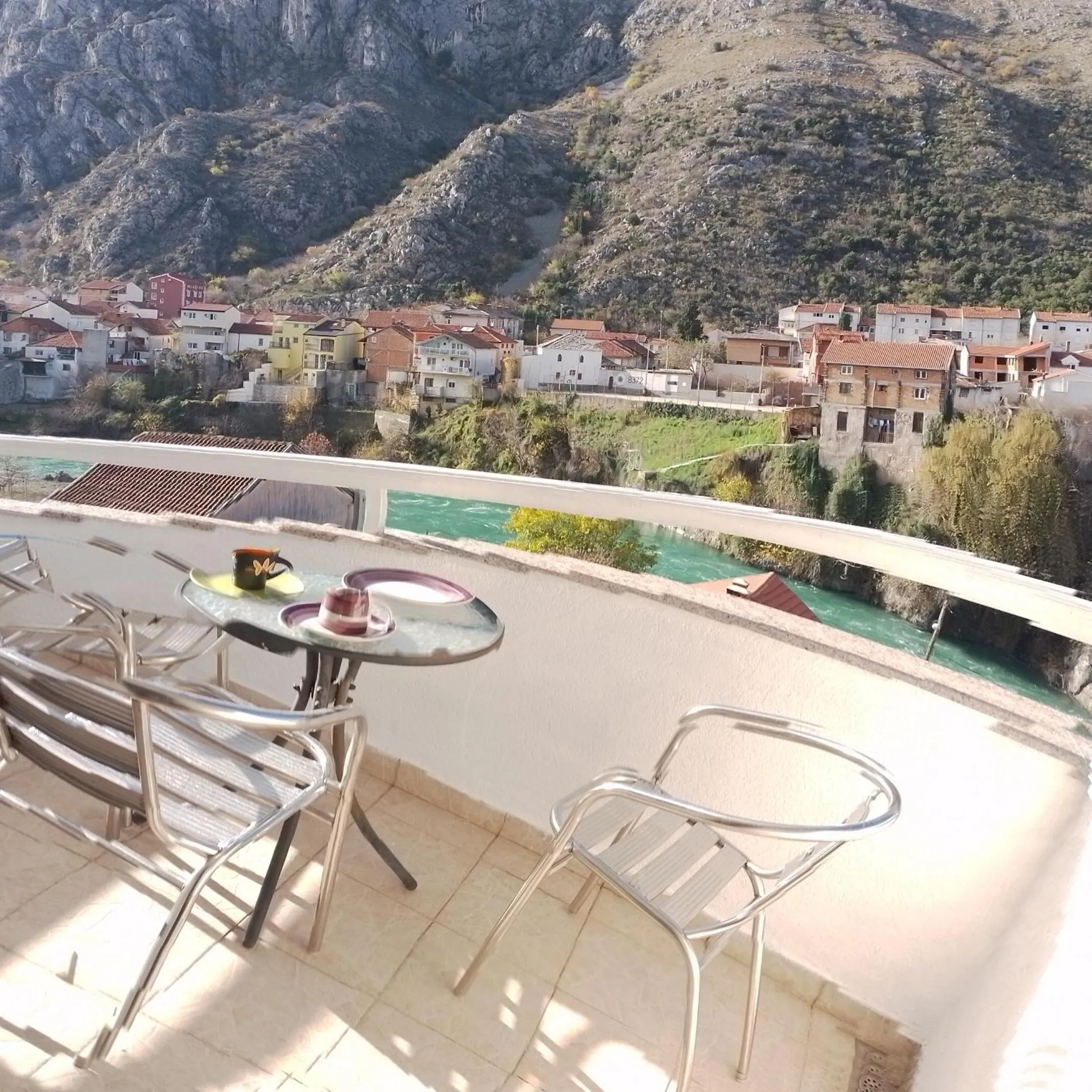 Balcony/Terrace in Guesthouse Sanja - Apartments 212