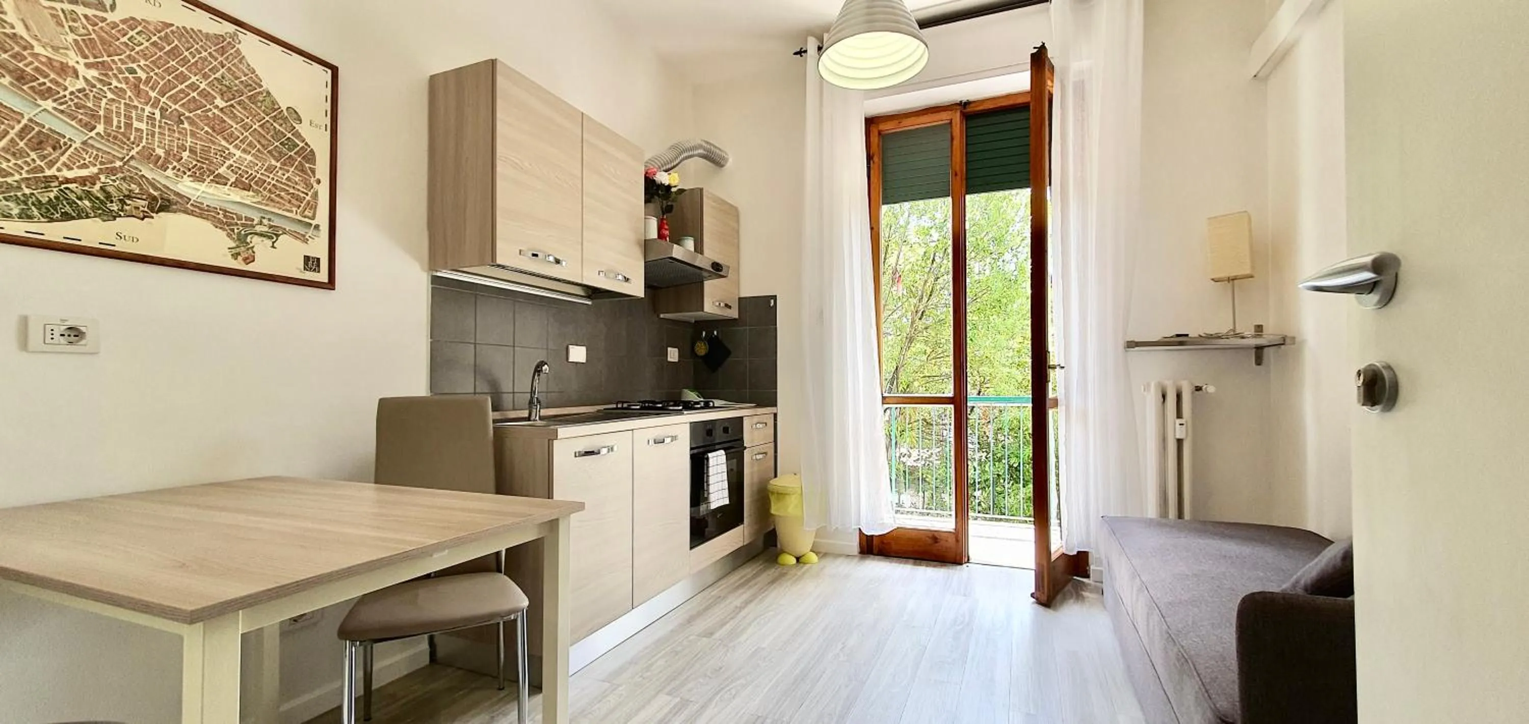 Kitchen or kitchenette in Il Giglio Guest House