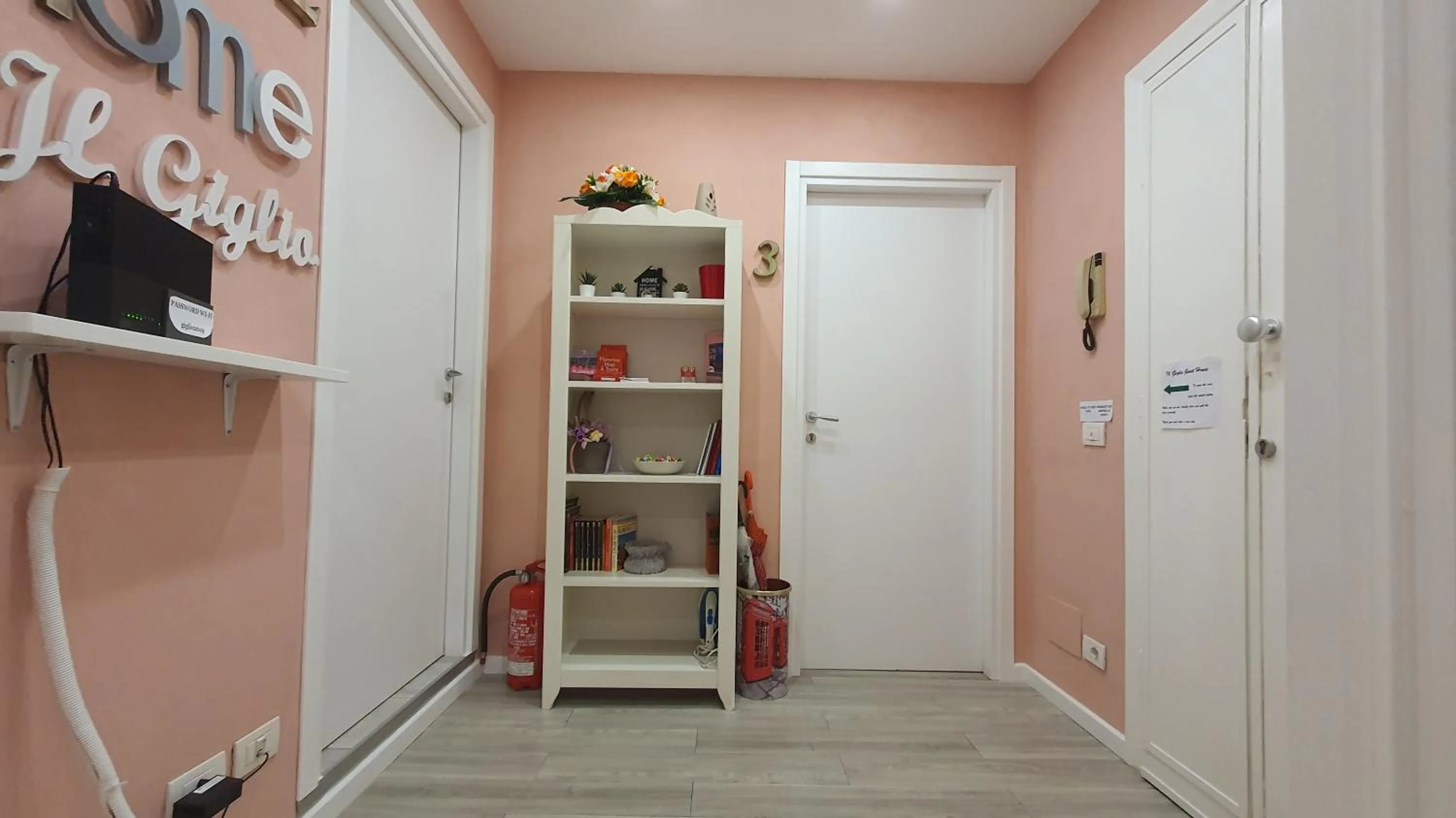 On site in Il Giglio Guest House