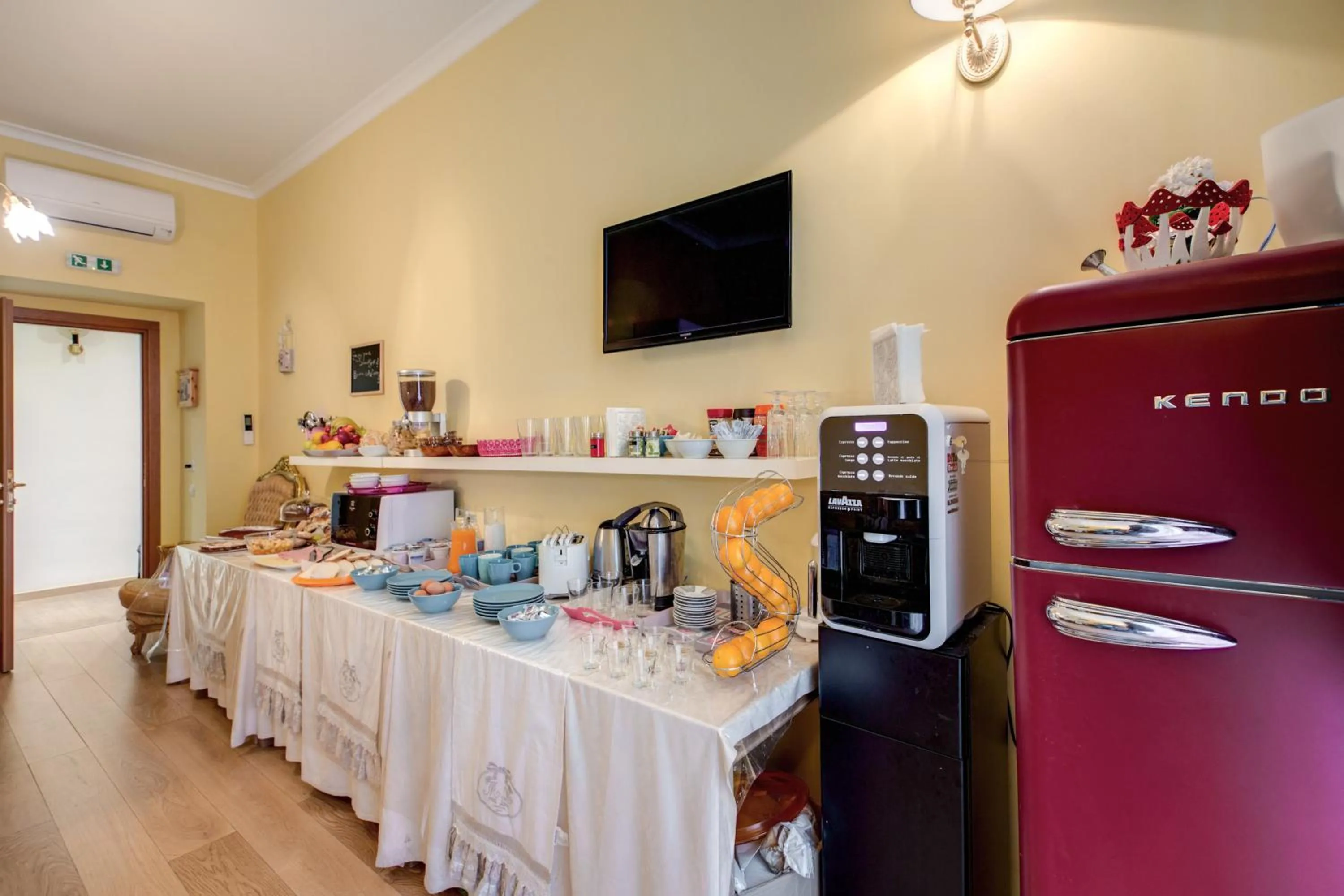 Food in La Reggia dei Principi