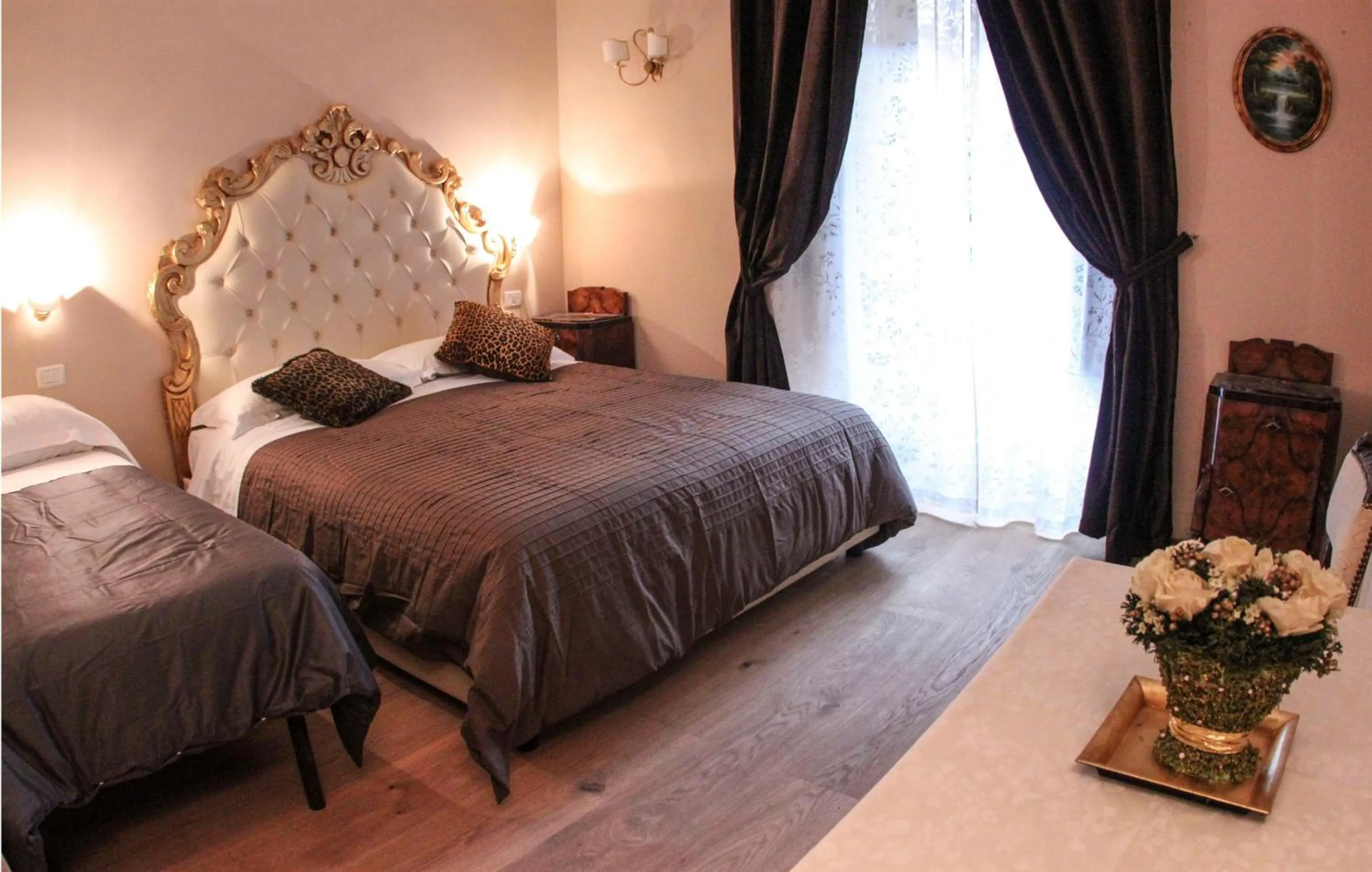 Bed in La Reggia dei Principi