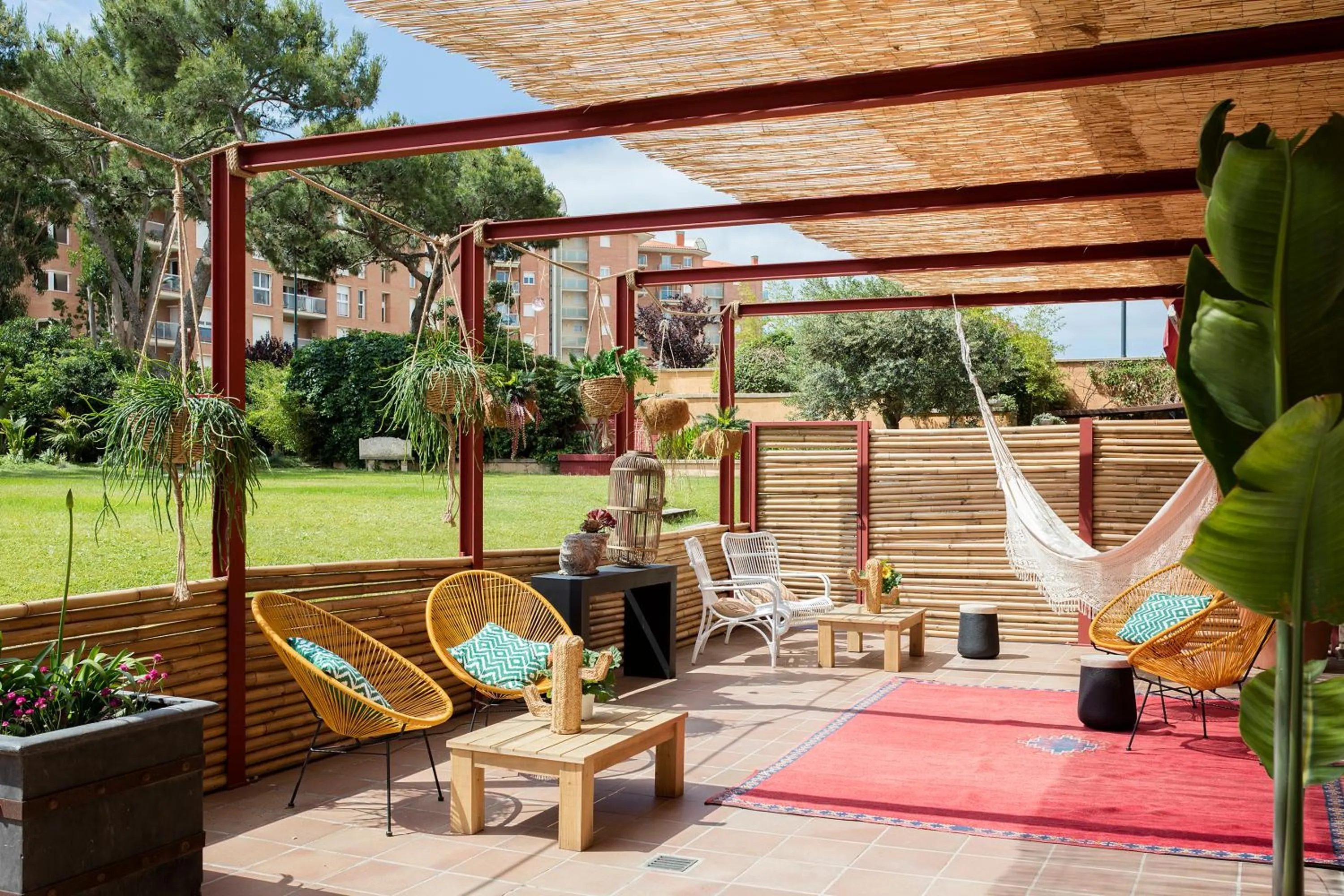 Garden in Luna Club Hotel Yoga & Spa 4Sup