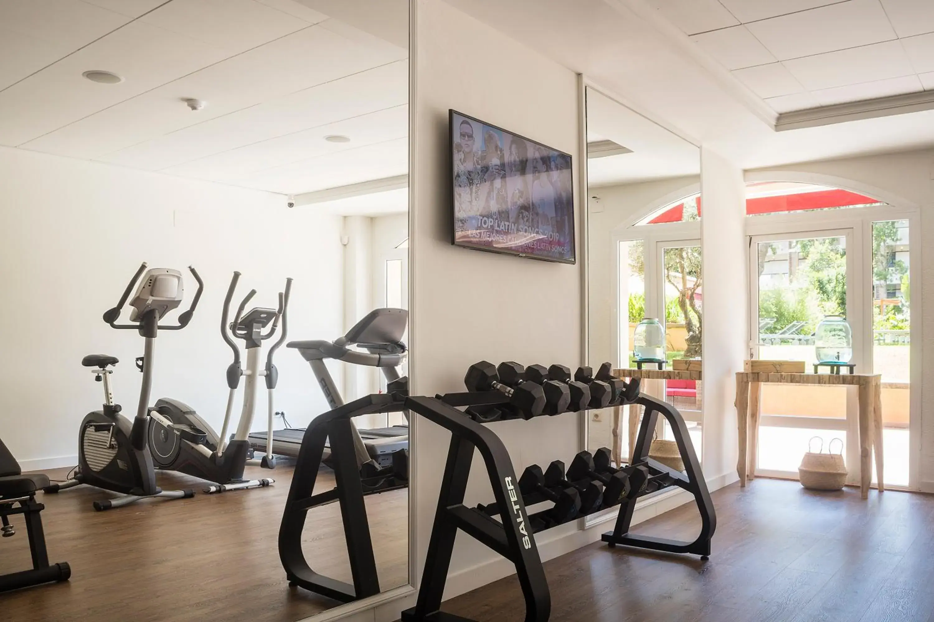Fitness centre/facilities in Luna Club Hotel Yoga & Spa 4Sup Fitness centre/facilities in Luna Club Hotel Yoga & Spa 4Sup