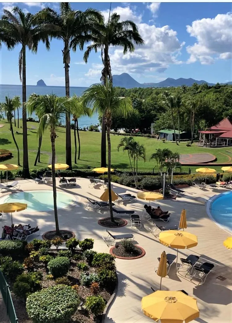 SUPERBE STUDIO MARTINIQUE VUE ROCHER DU DIAMANT