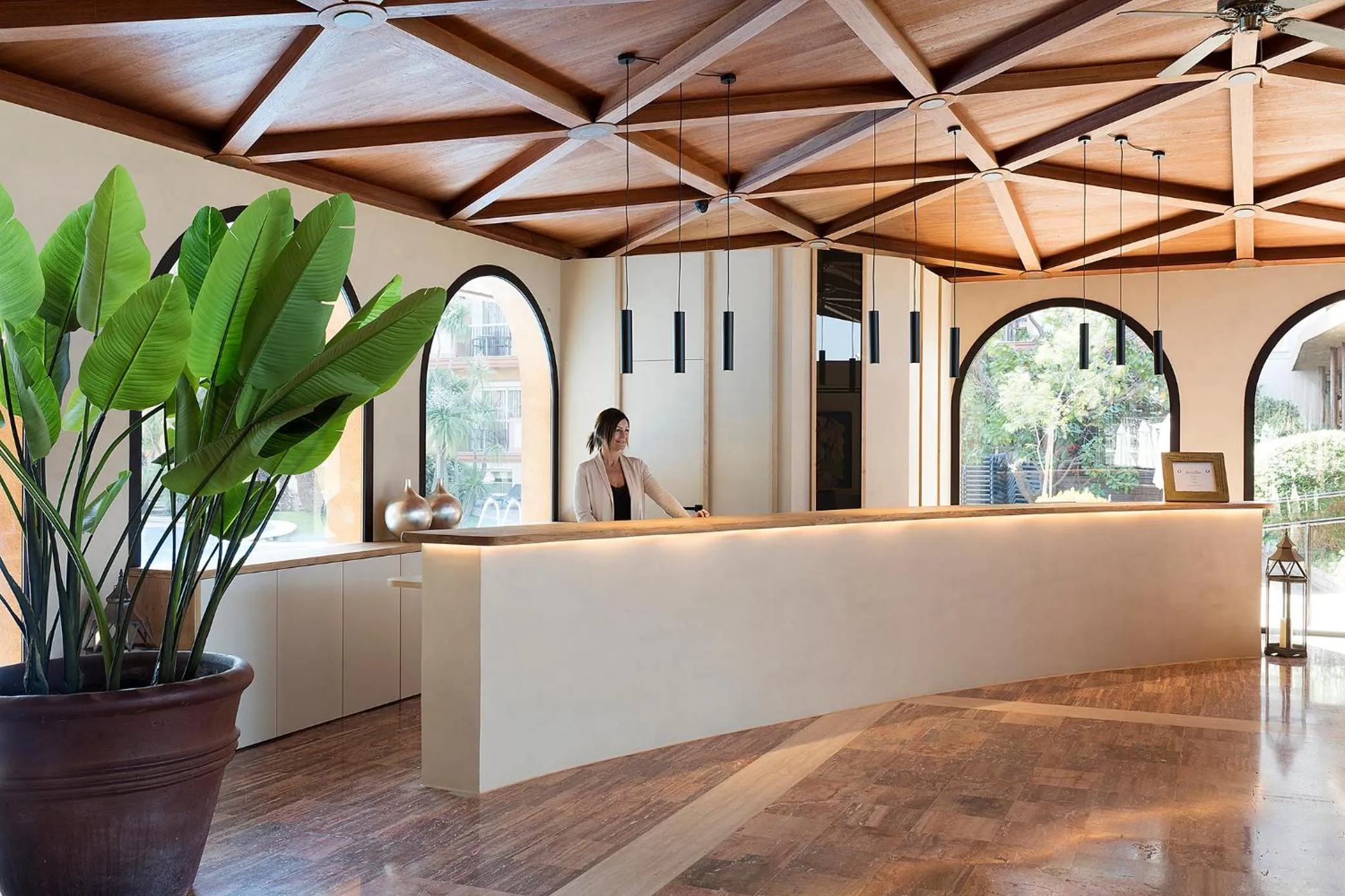 Lobby or reception in Luna Park Hotel Yoga & Spa