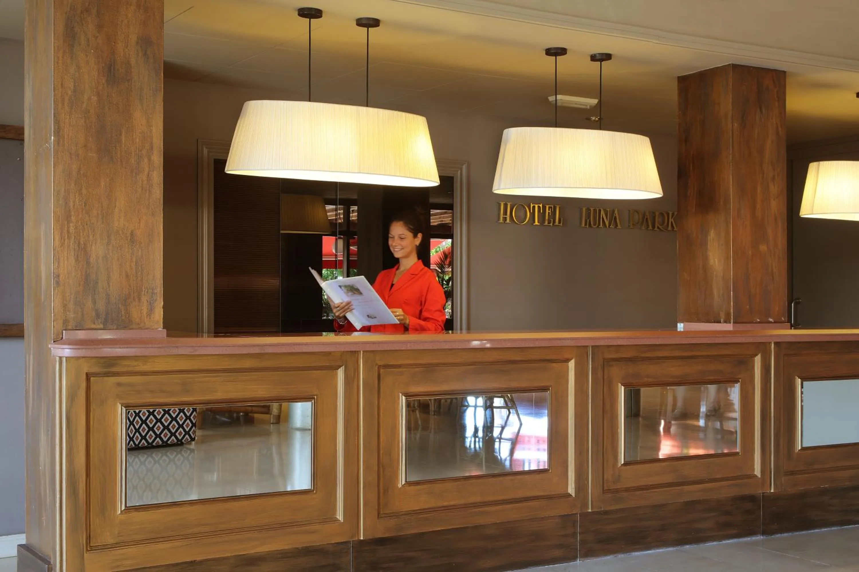 Lobby or reception in Luna Park Hotel Yoga & Spa