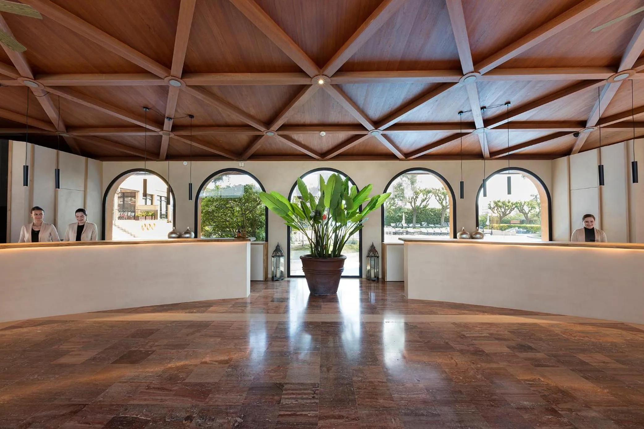 Lobby or reception in Luna Park Hotel Yoga & Spa