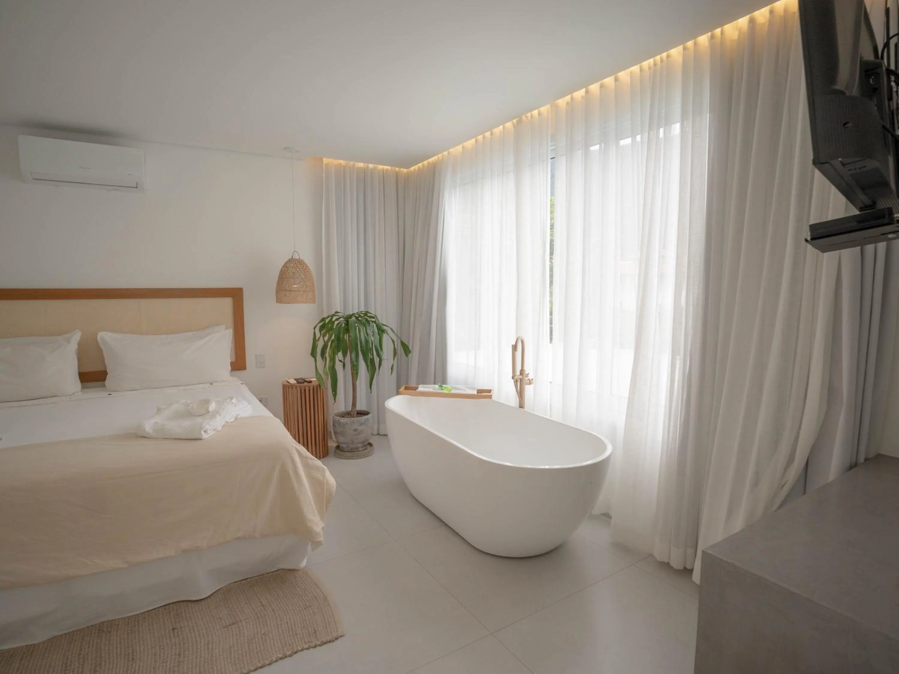 Bed in Olisa Hotel Boutique