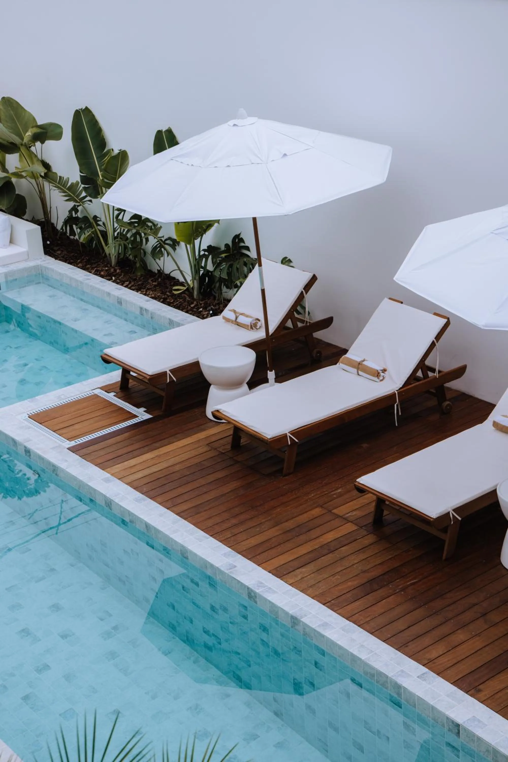 Pool view in Olisa Hotel Boutique