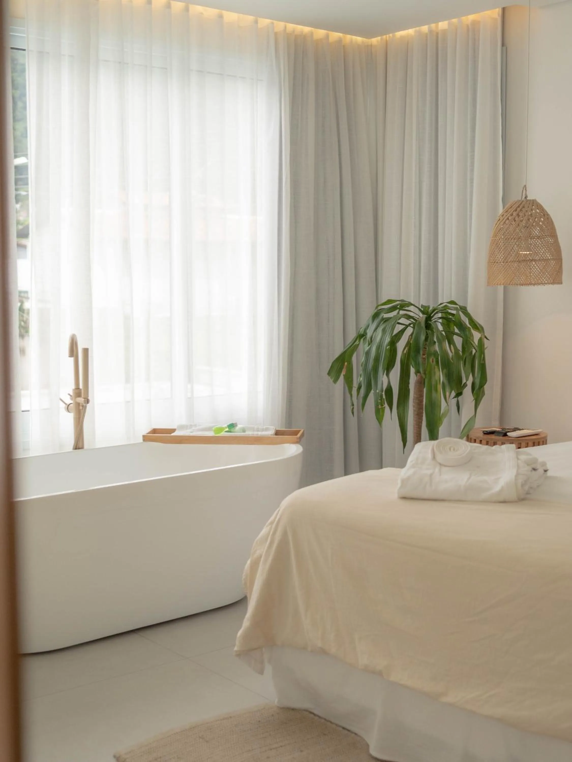 Bed in Olisa Hotel Boutique