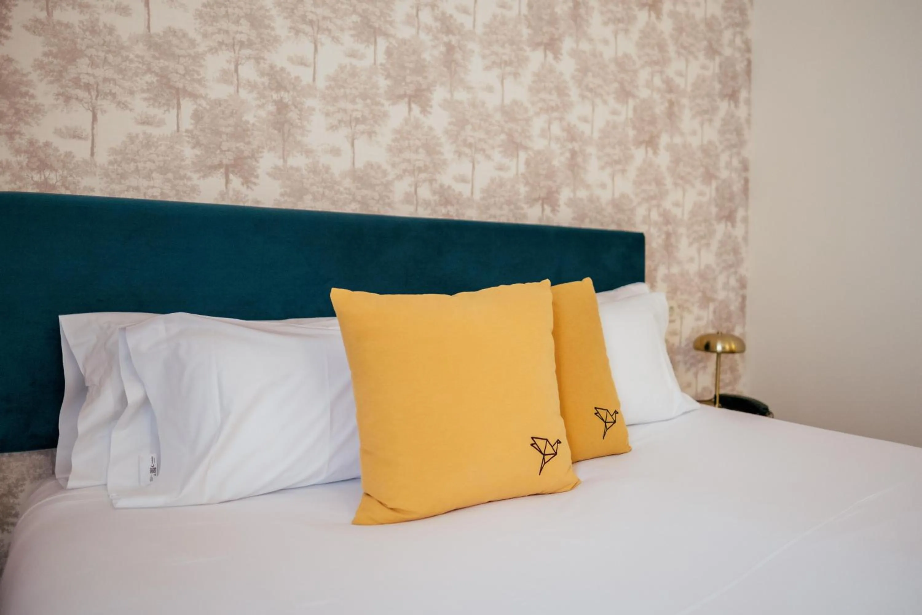 Bed in Hotel Cetina Palacio Ayala Berganza