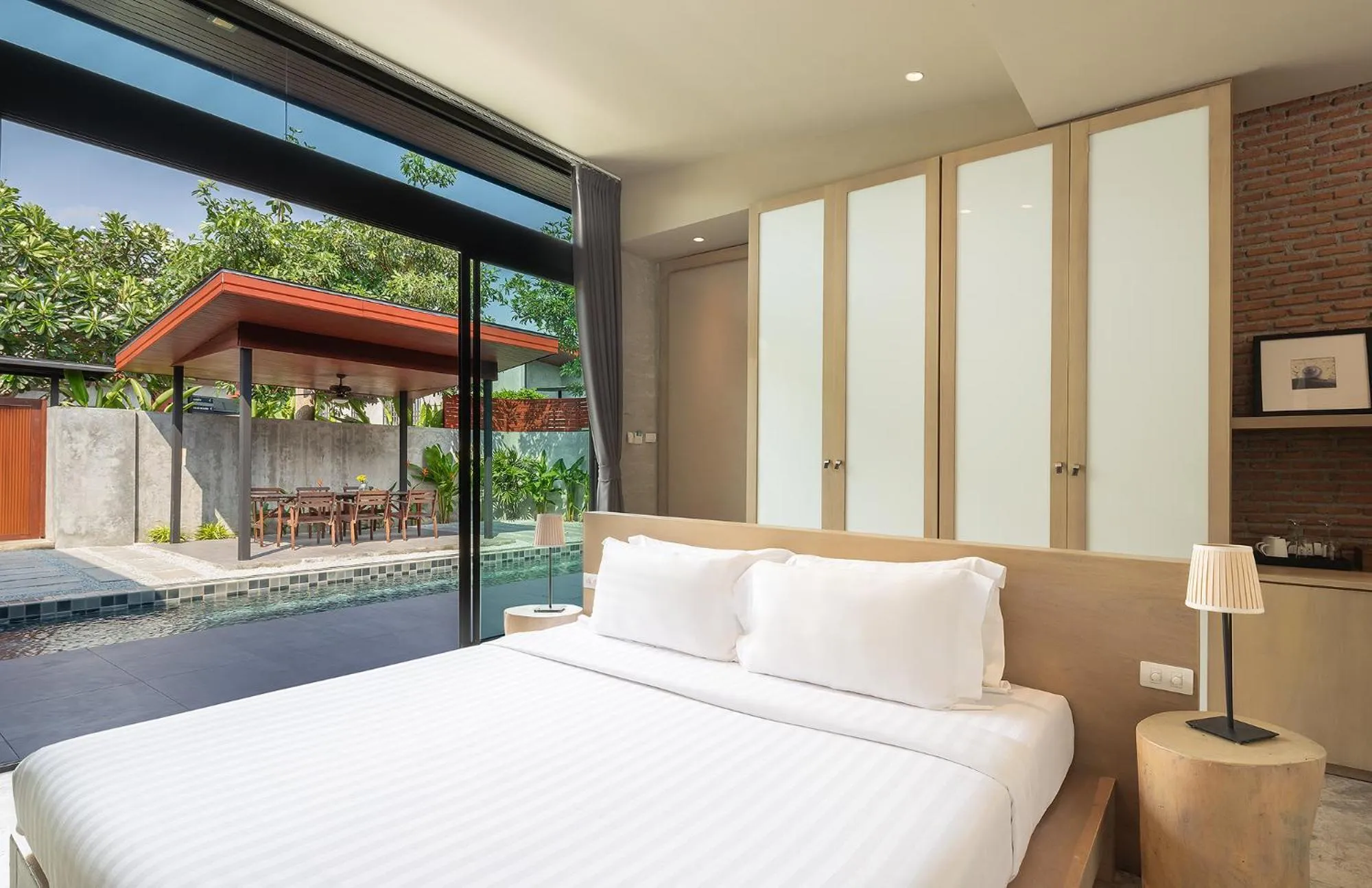 Bedroom, Bed in Sunday Sea Two Pool Villa Pattaya
