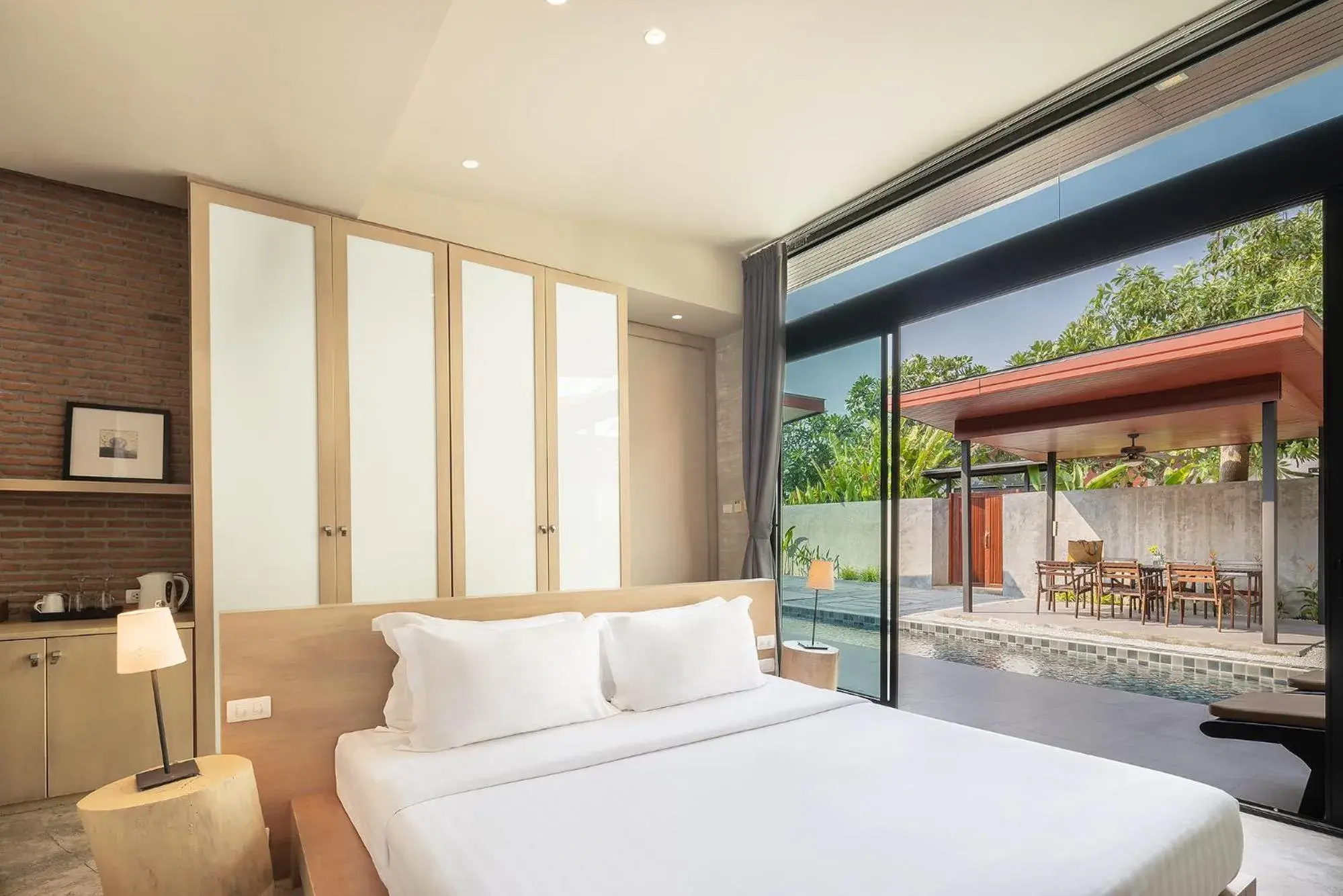 Bedroom, Bed in Sunday Sea Two Pool Villa Pattaya Bedroom, Bed in Sunday Sea Two Pool Villa Pattaya