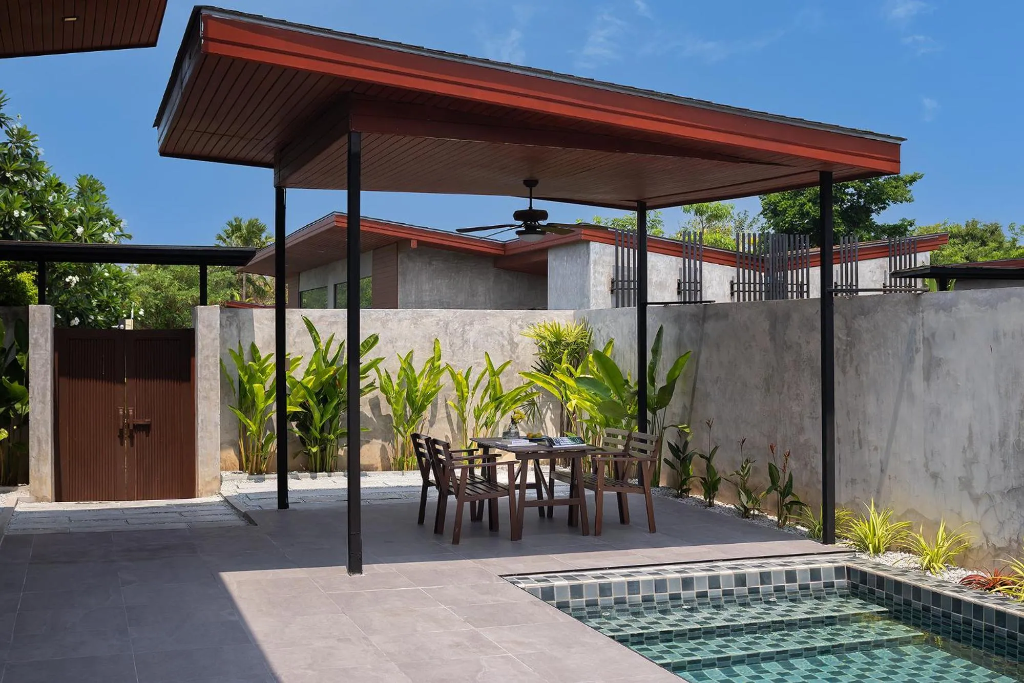 sunbed in Sunday Sea Two Pool Villa Pattaya