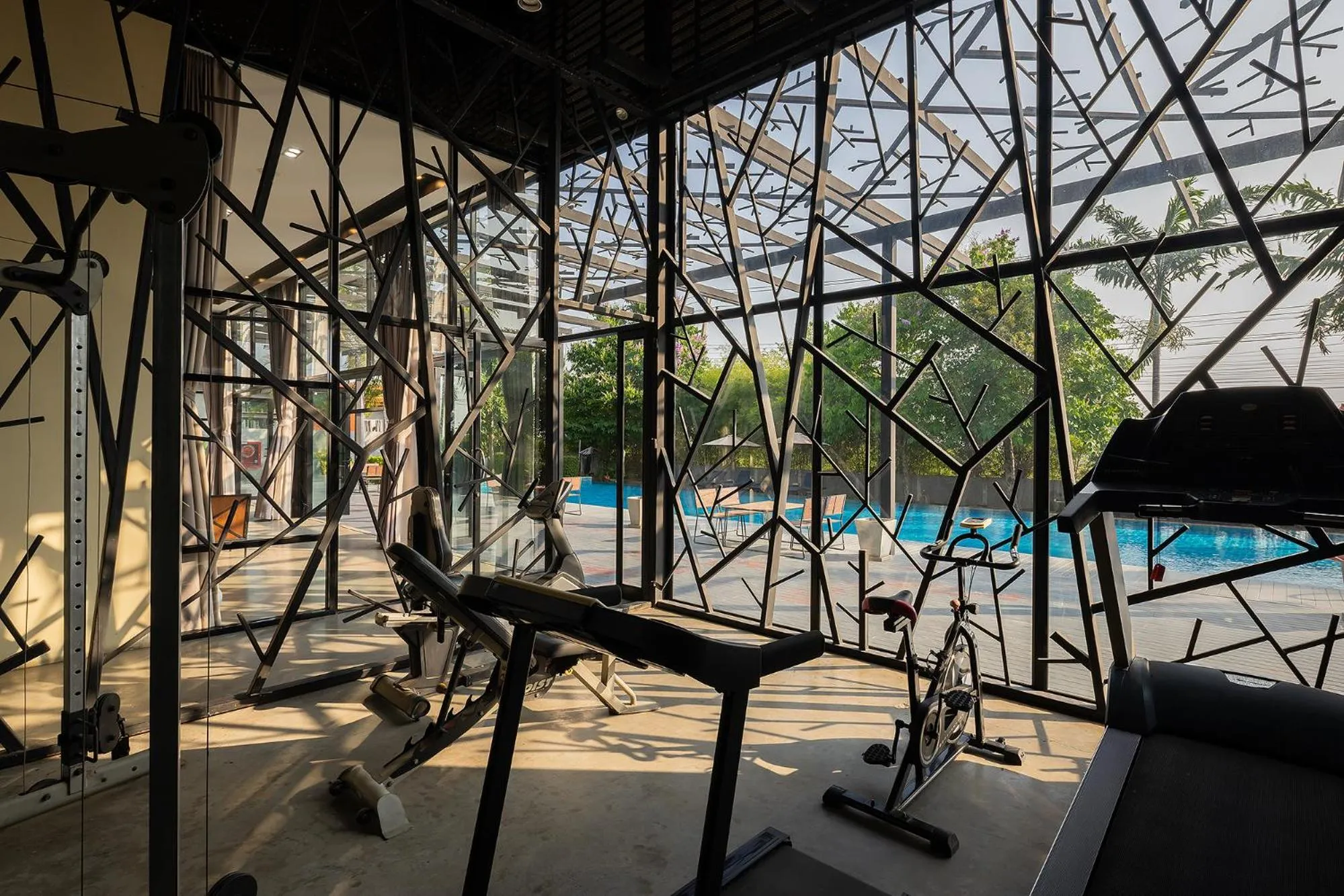 Fitness centre/facilities in Sunday Sea Two Pool Villa Pattaya