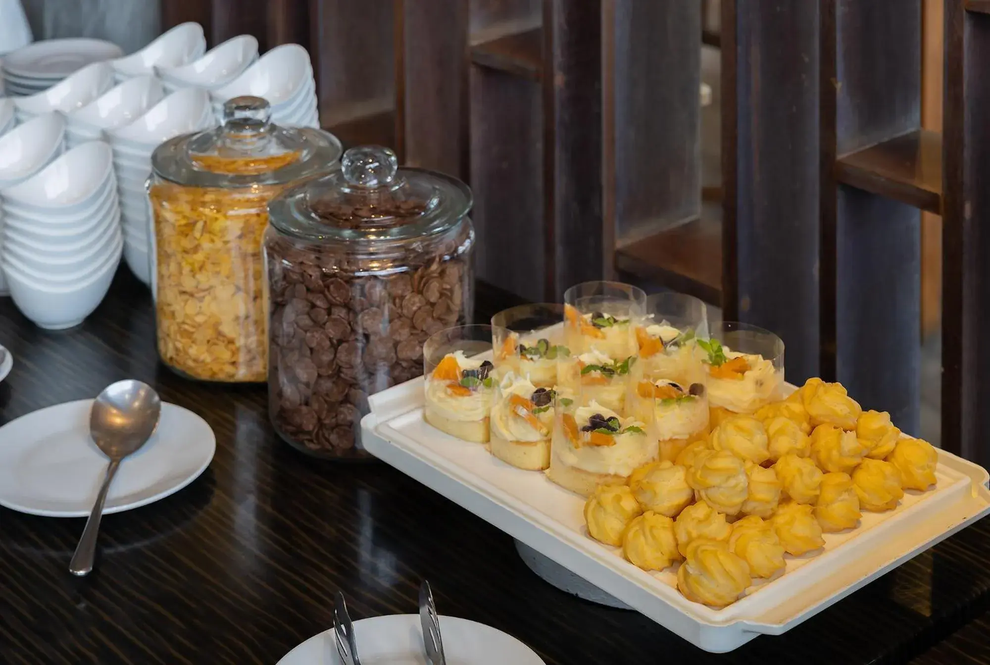 Continental breakfast in Sunday Sea Two Pool Villa Pattaya Continental breakfast in Sunday Sea Two Pool Villa Pattaya