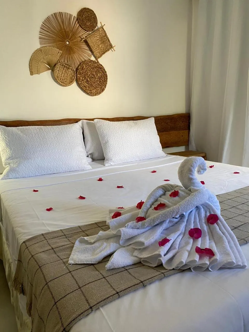 Bed in Pousada Corais do Bitingui