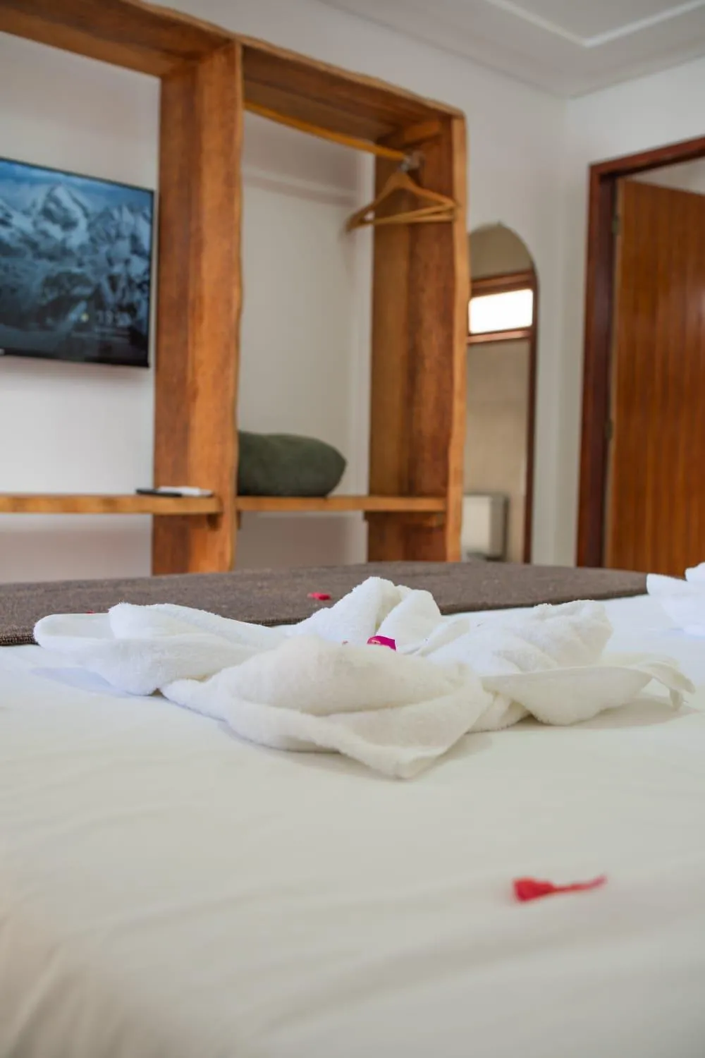 Bed in Pousada Corais do Bitingui