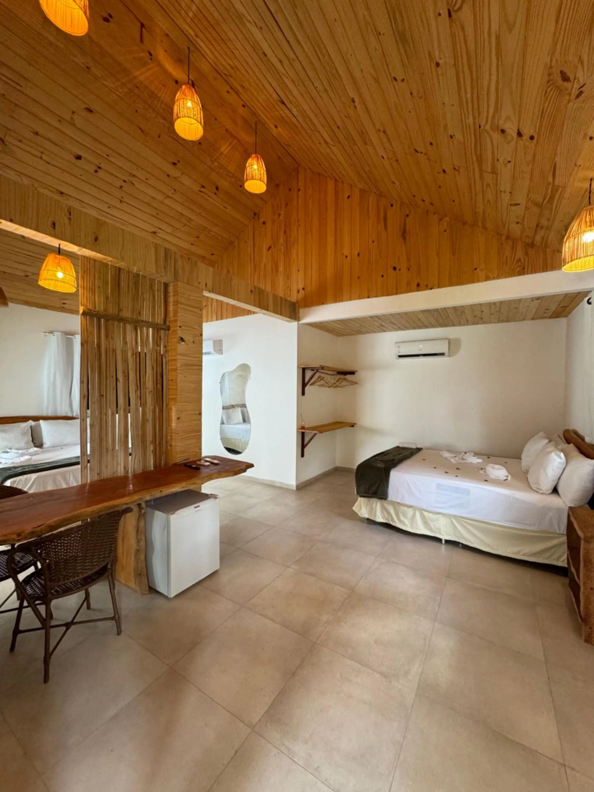 Bed in Pousada Corais do Bitingui