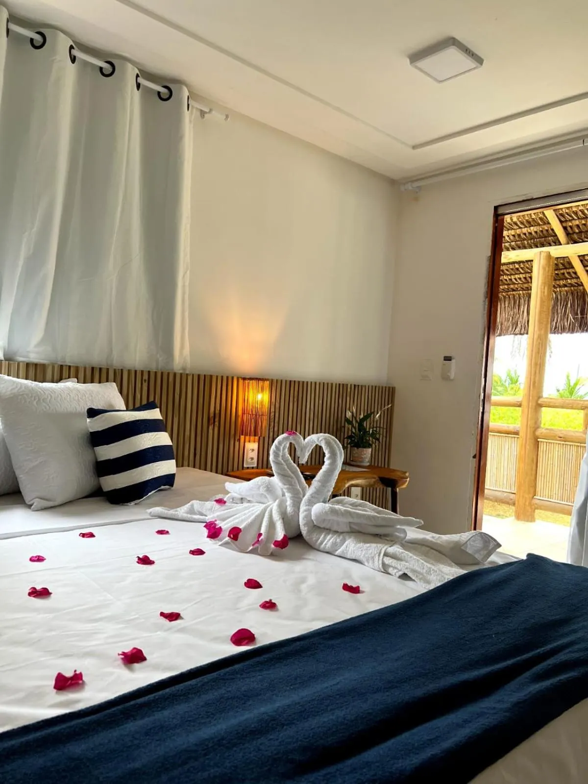 Bed in Pousada Corais do Bitingui