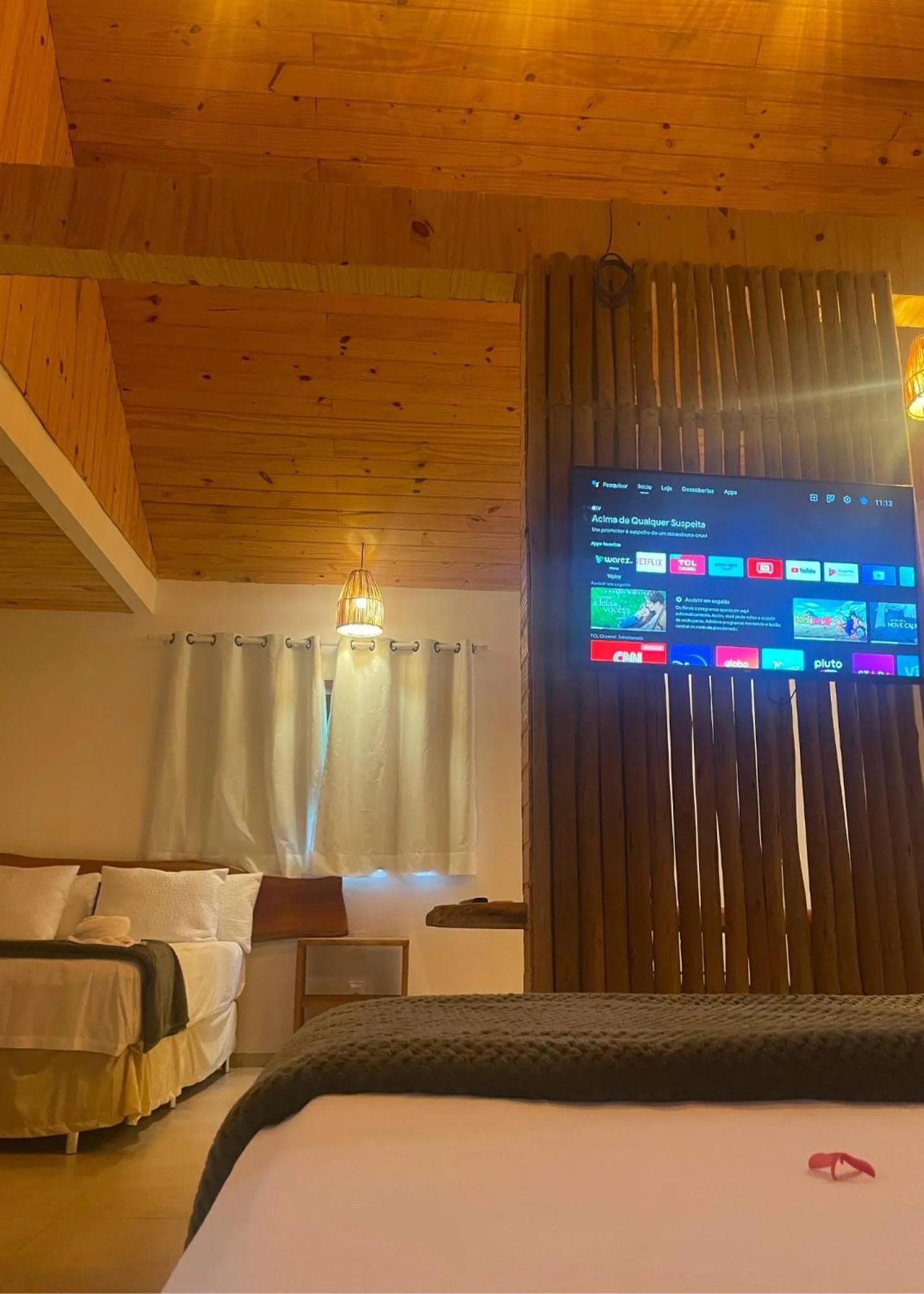 Bed in Pousada Corais do Bitingui