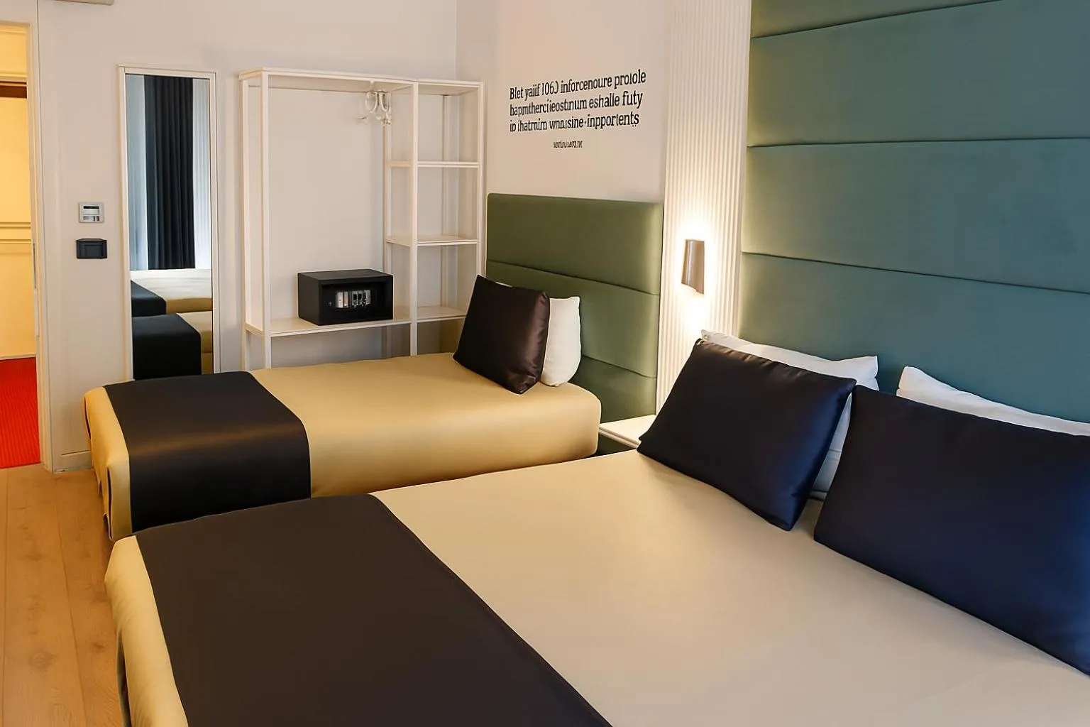 Bed in AXU AIRPORT HOTEL