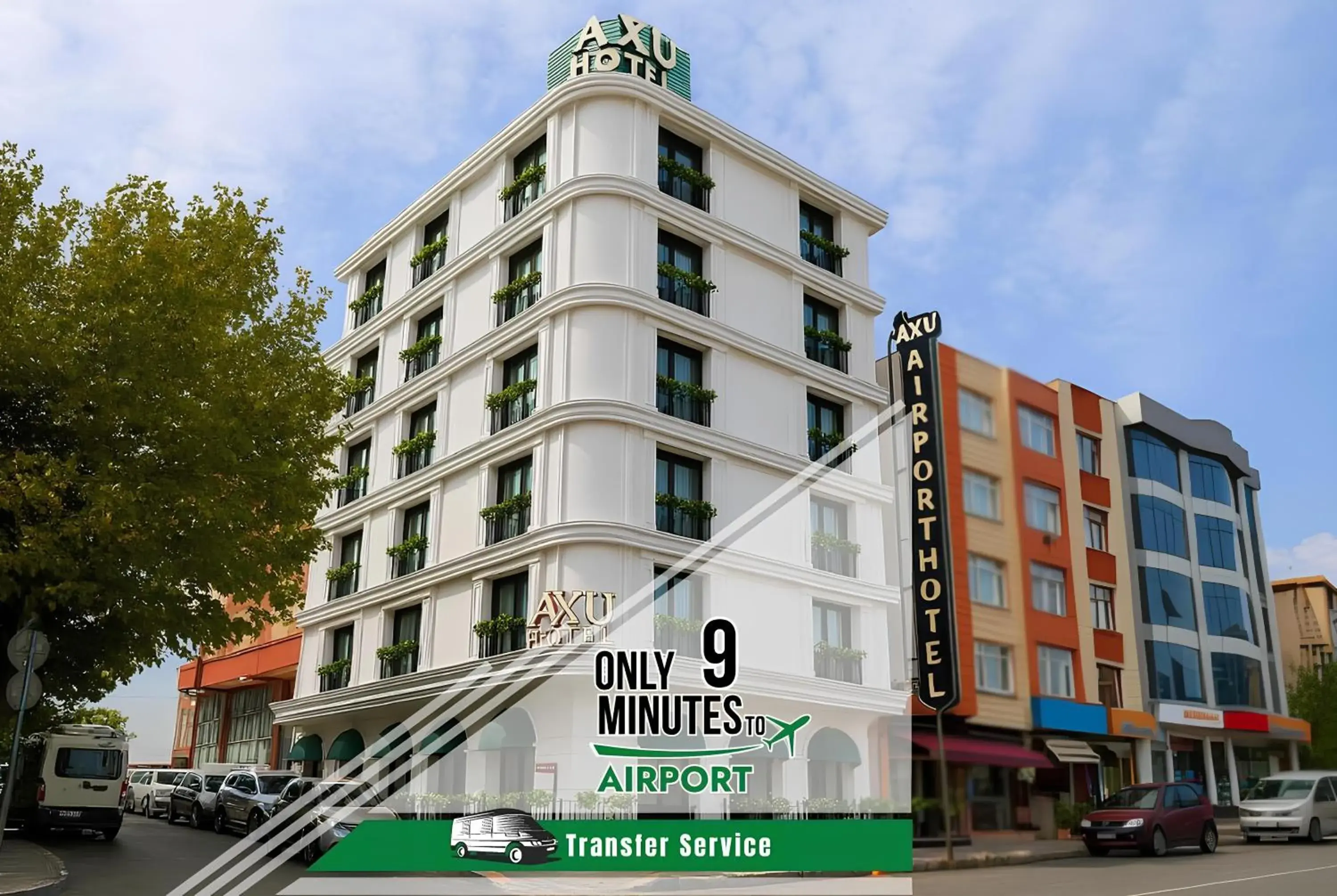 Property building in AXU AIRPORT HOTEL Property building in AXU AIRPORT HOTEL