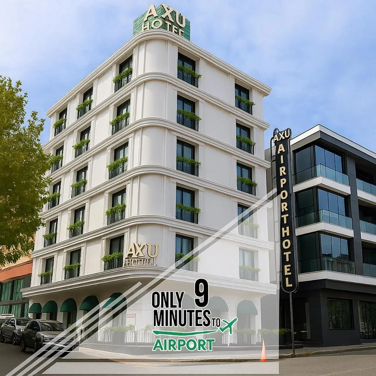 Property building in AXU AIRPORT HOTEL Property building in AXU AIRPORT HOTEL