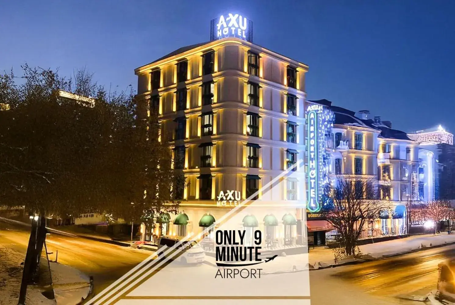 Property building in AXU AIRPORT HOTEL Property building in AXU AIRPORT HOTEL