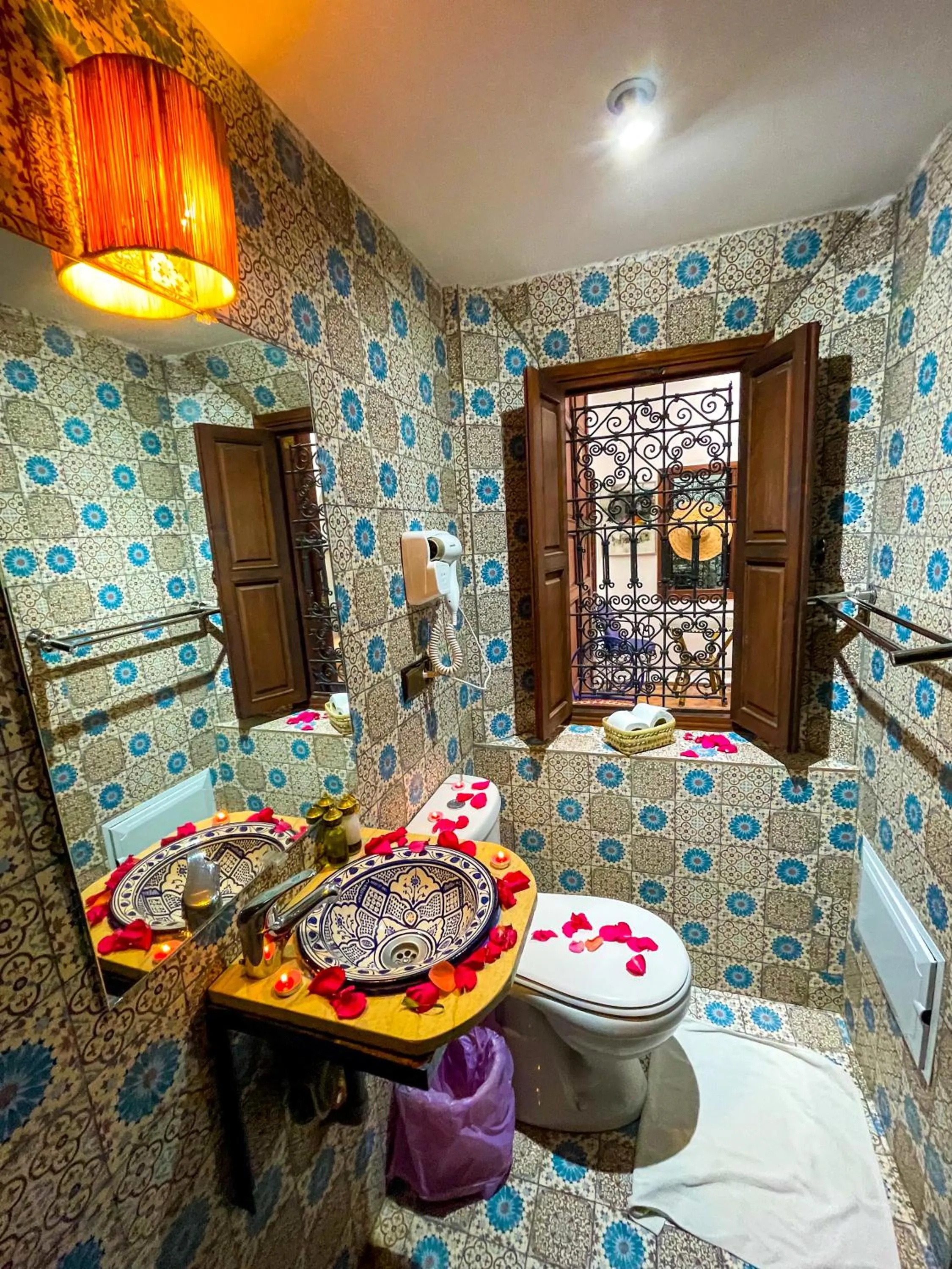 Bathroom in Riad karim