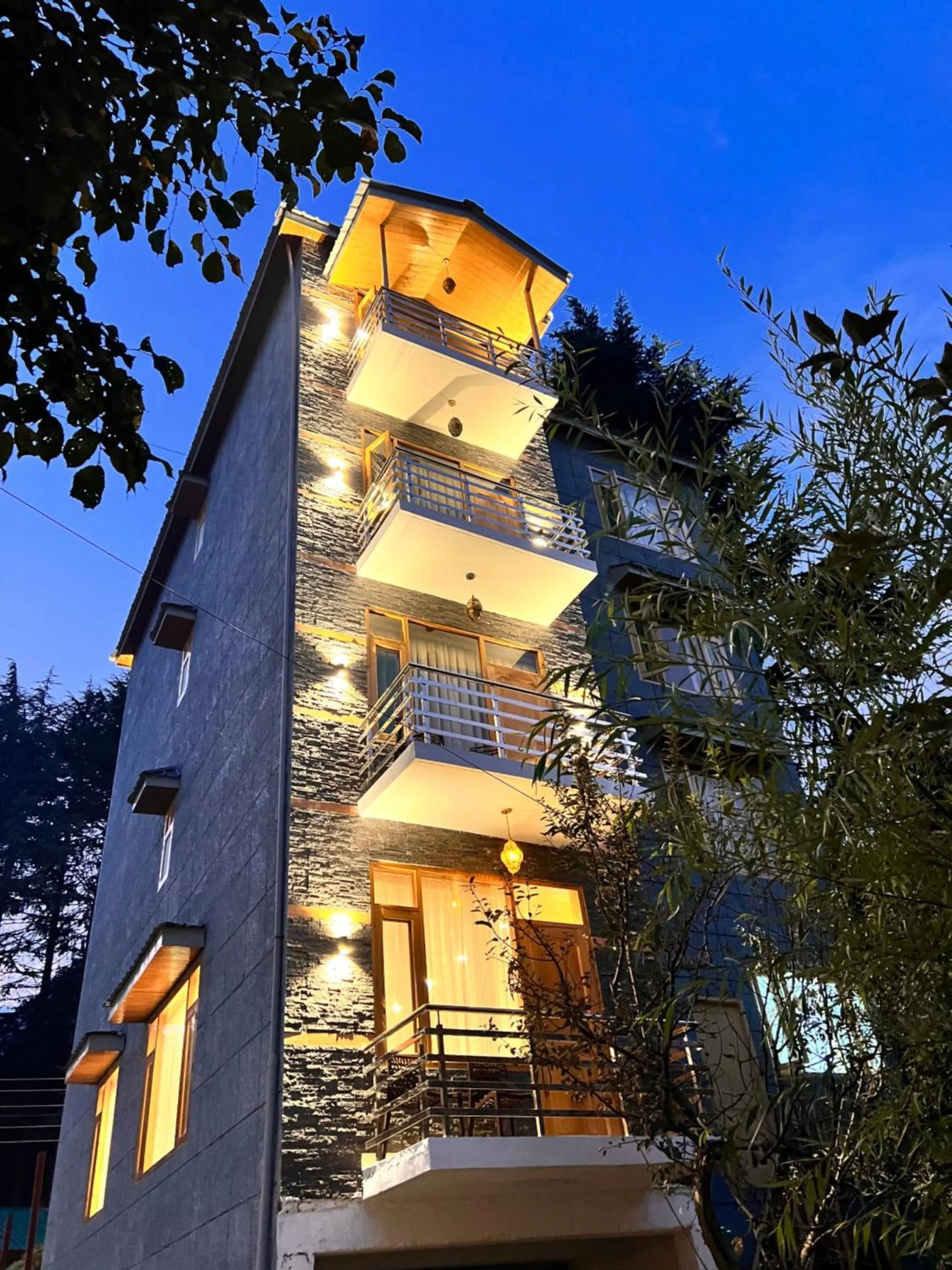 Property building in North Deodar Avenue, Manali