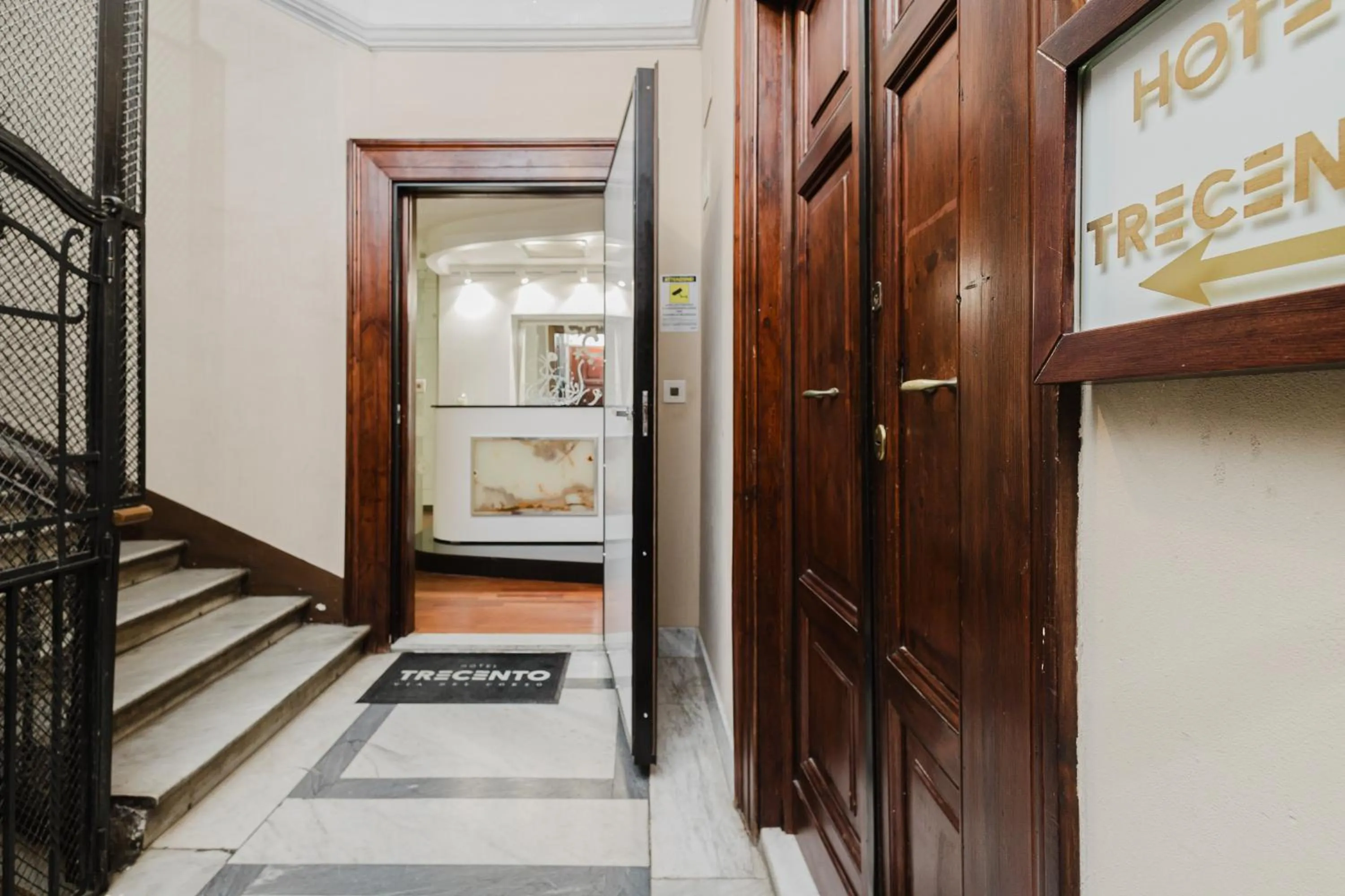 Lobby or reception in Hotel Trecento