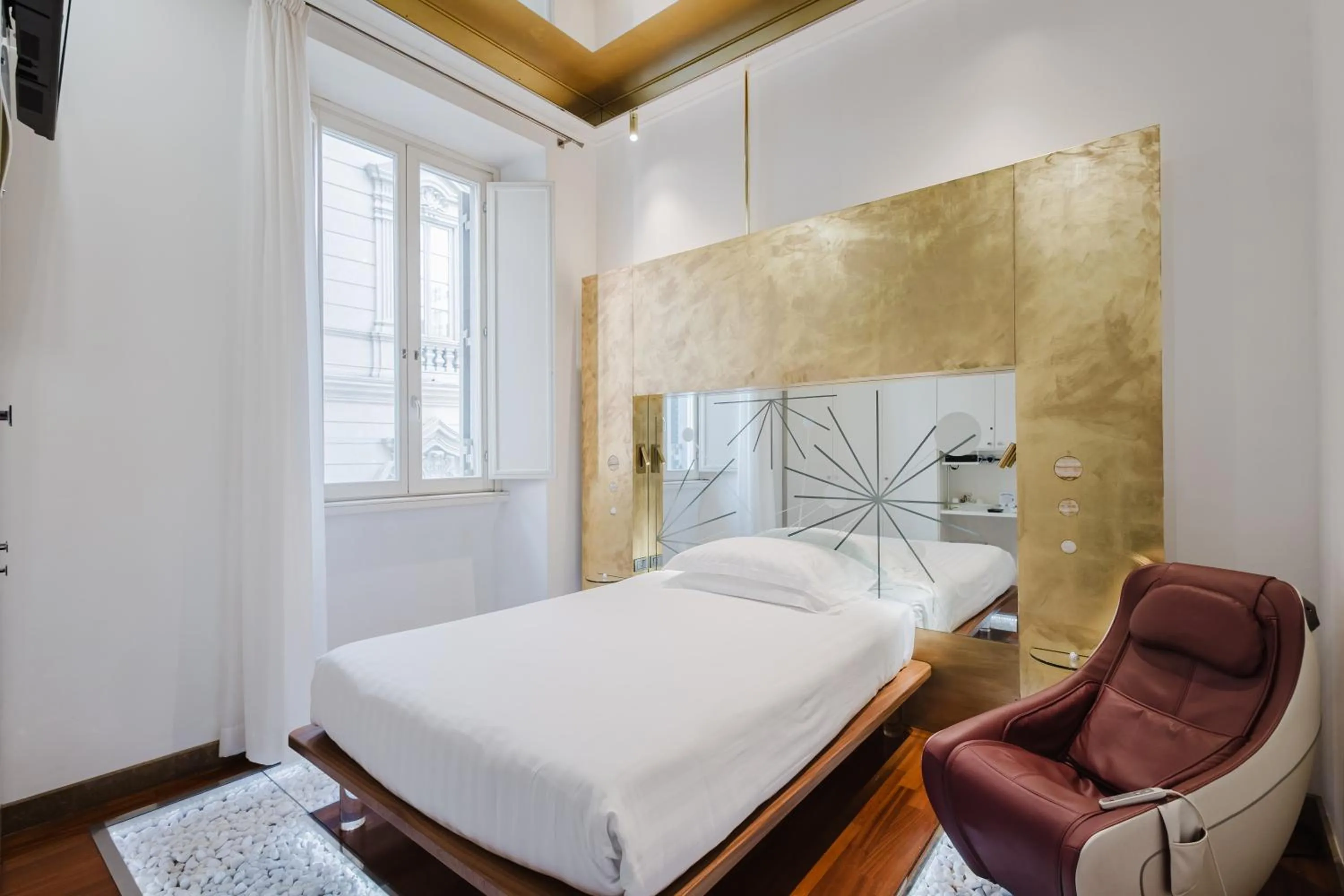 Bedroom, Bed in Hotel Trecento