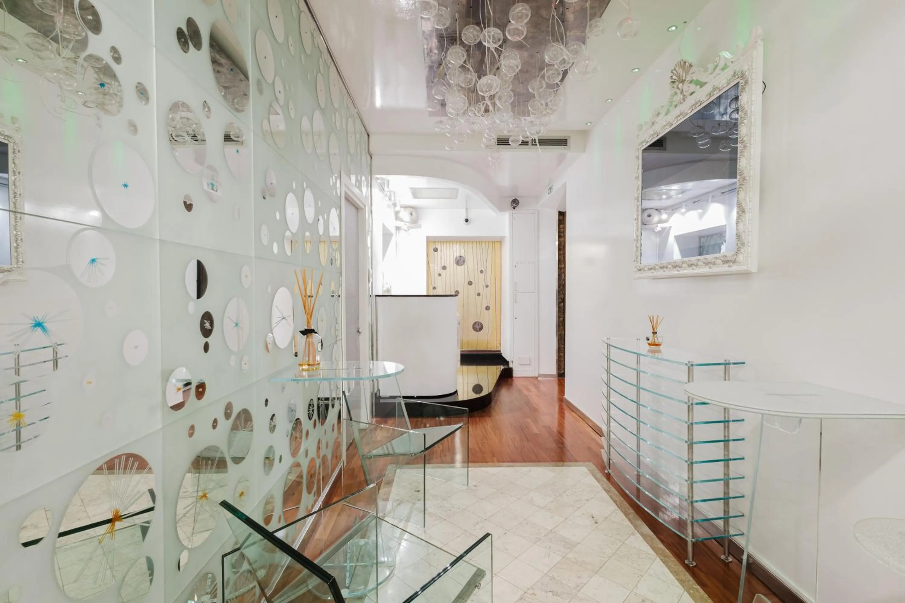 Lobby or reception in Hotel Trecento